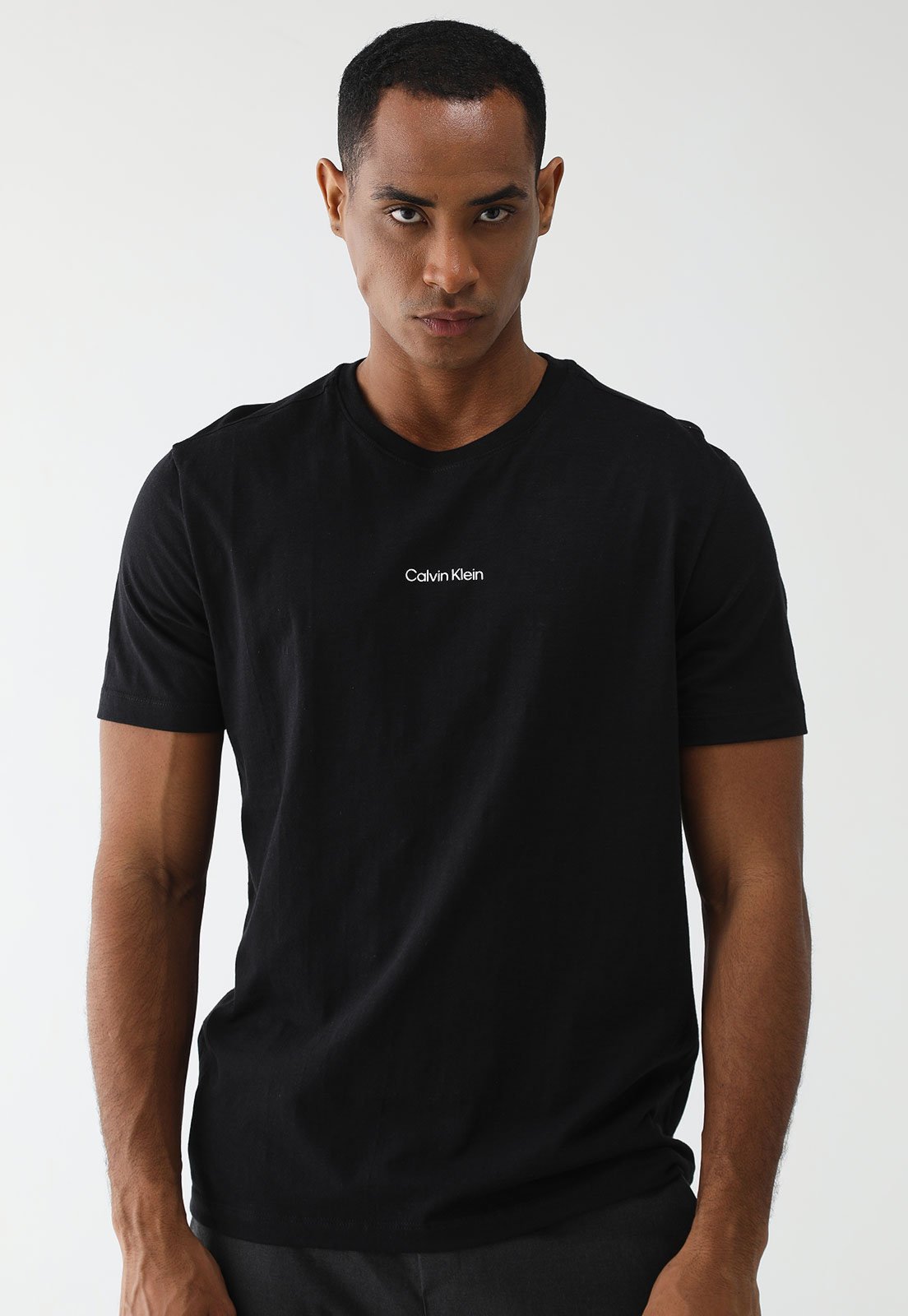 Camiseta Calvin Klein Logo Preta