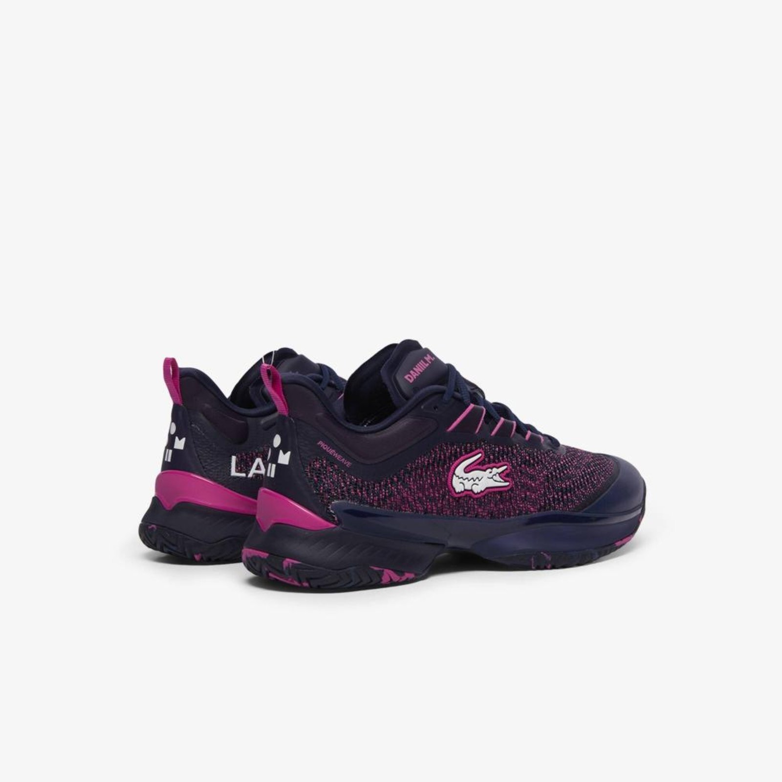 Vista 3 Tênis Lacoste Lacoste de Tênis Lacoste masculinas AG-LT23 Ultra x Daniil Medvedev azul azul