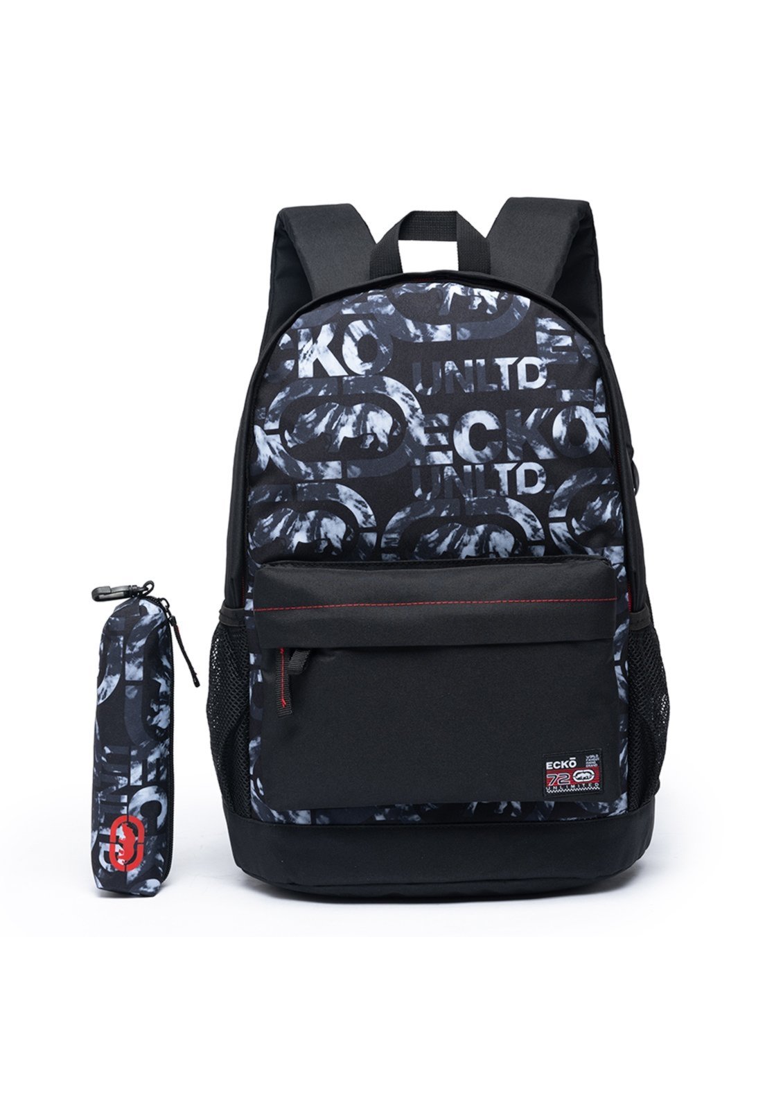 Mochila Ecko Masculina Escolar Faculdade Estojo