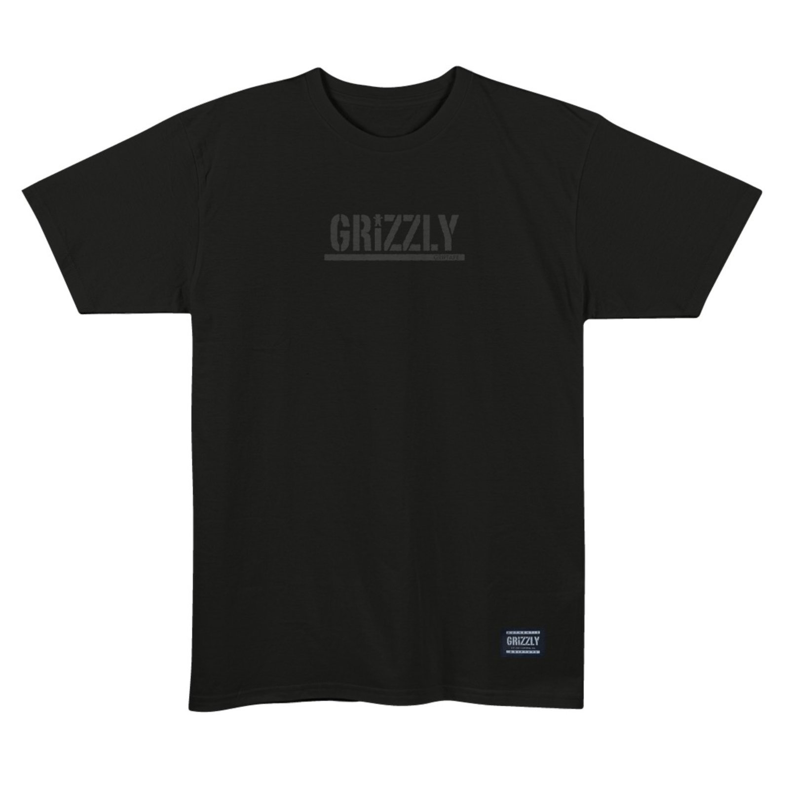 Camiseta Grizzly Og Stamp Tee - BLACK