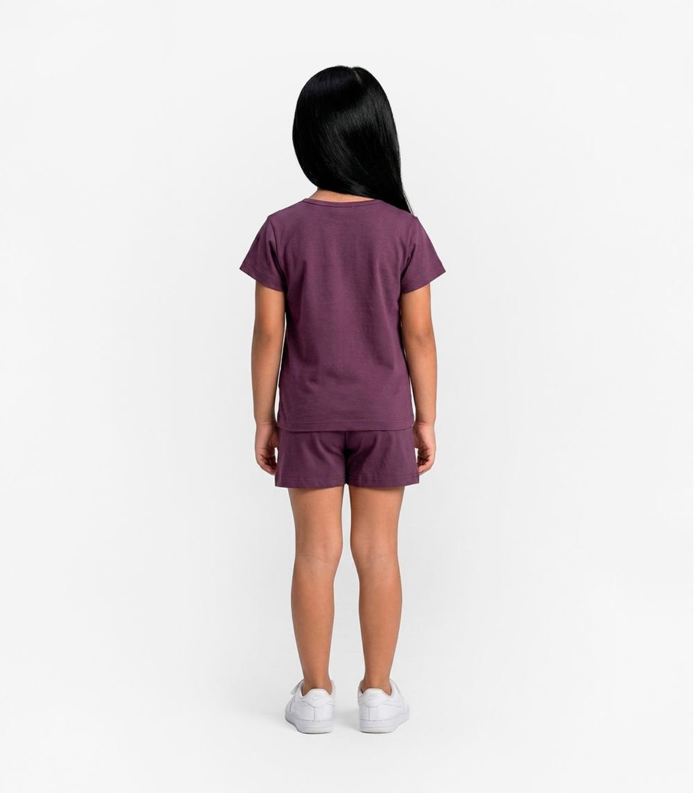 Vista 3 Infantil - Conjunto Feminino Seletc Select roxo Select roxo