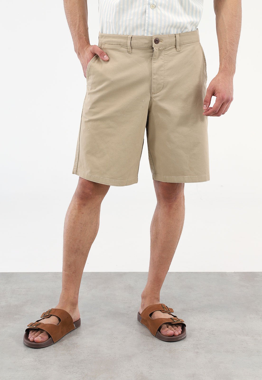 Bermuda GAP Reta Chino Bege