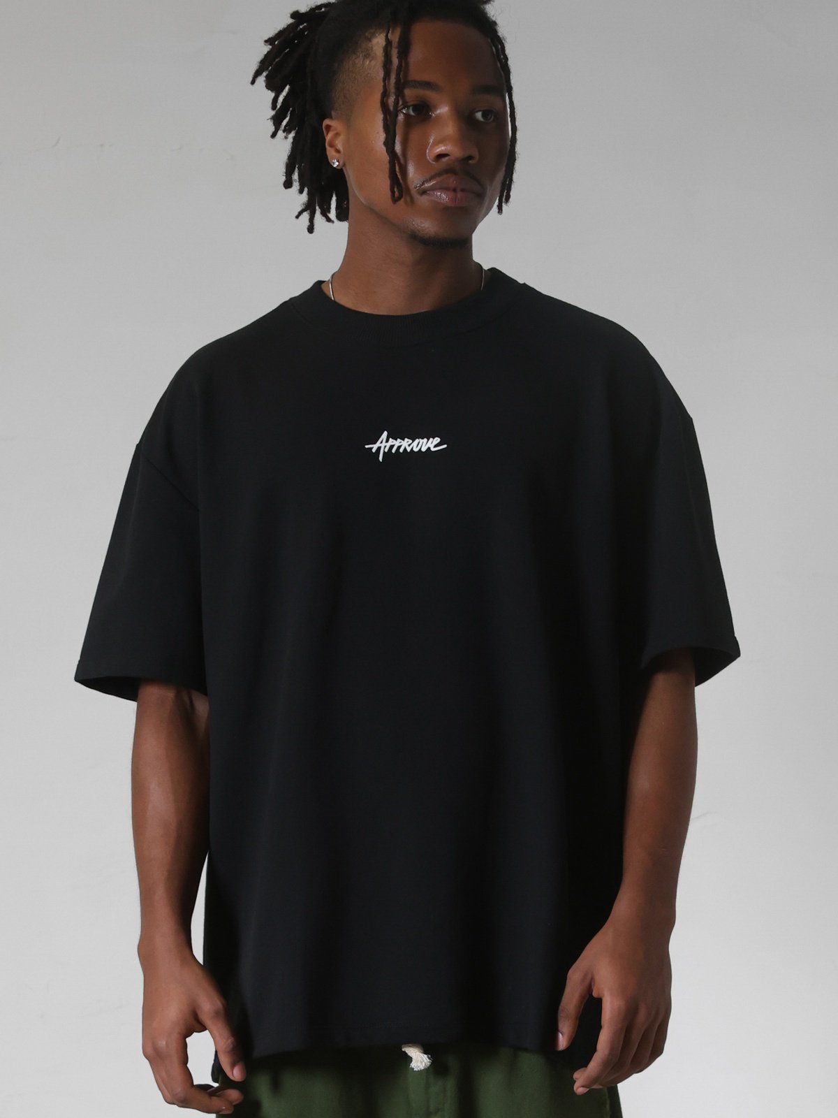 CAMISETA HUGE APPROVE ONLY - PRETO