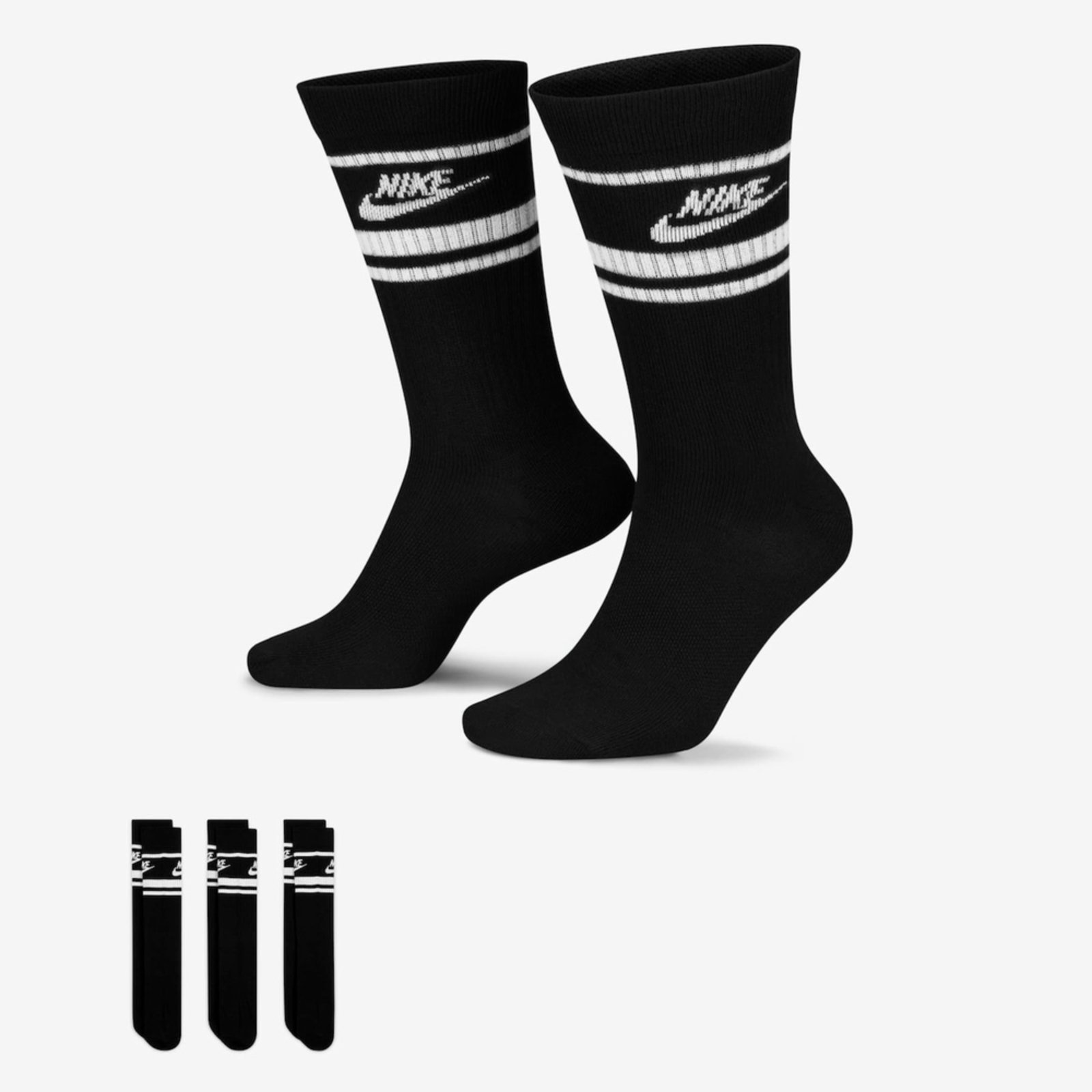 Meia Nike Sportswear Everyday Essential 3 Pares Unissex