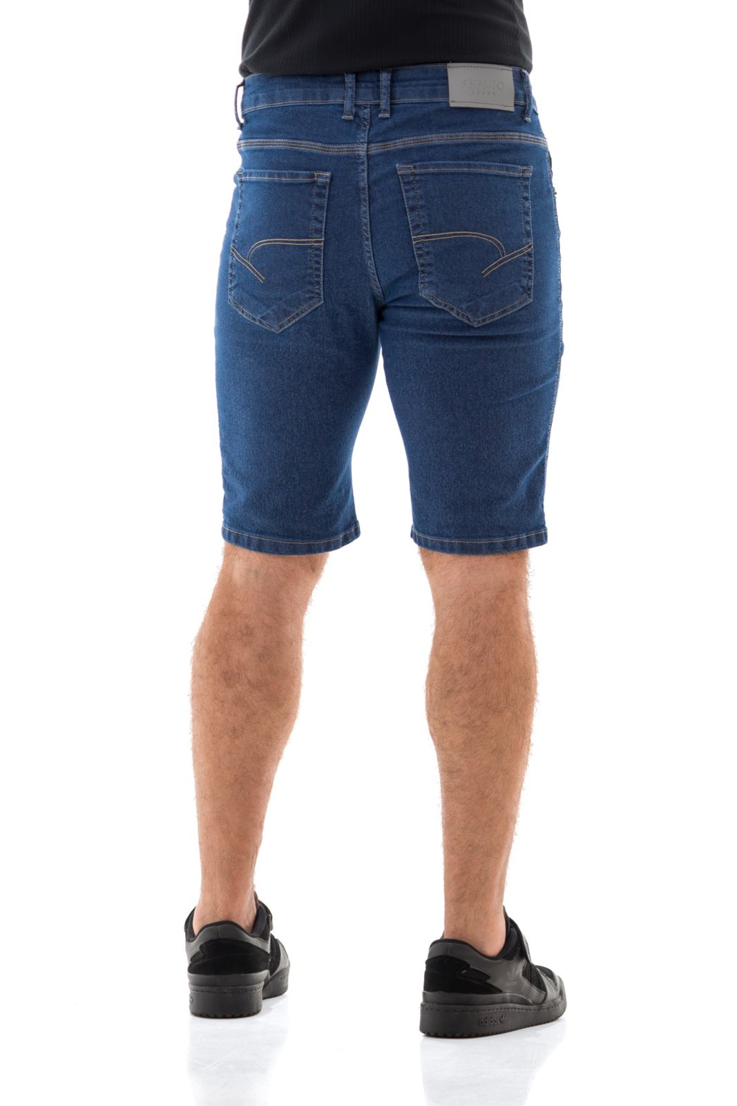 Vista 3 Bermuda Masculina Arauto Slim ARAUTO JEANS azul/jeans ARAUTO JEANS azul/jeans