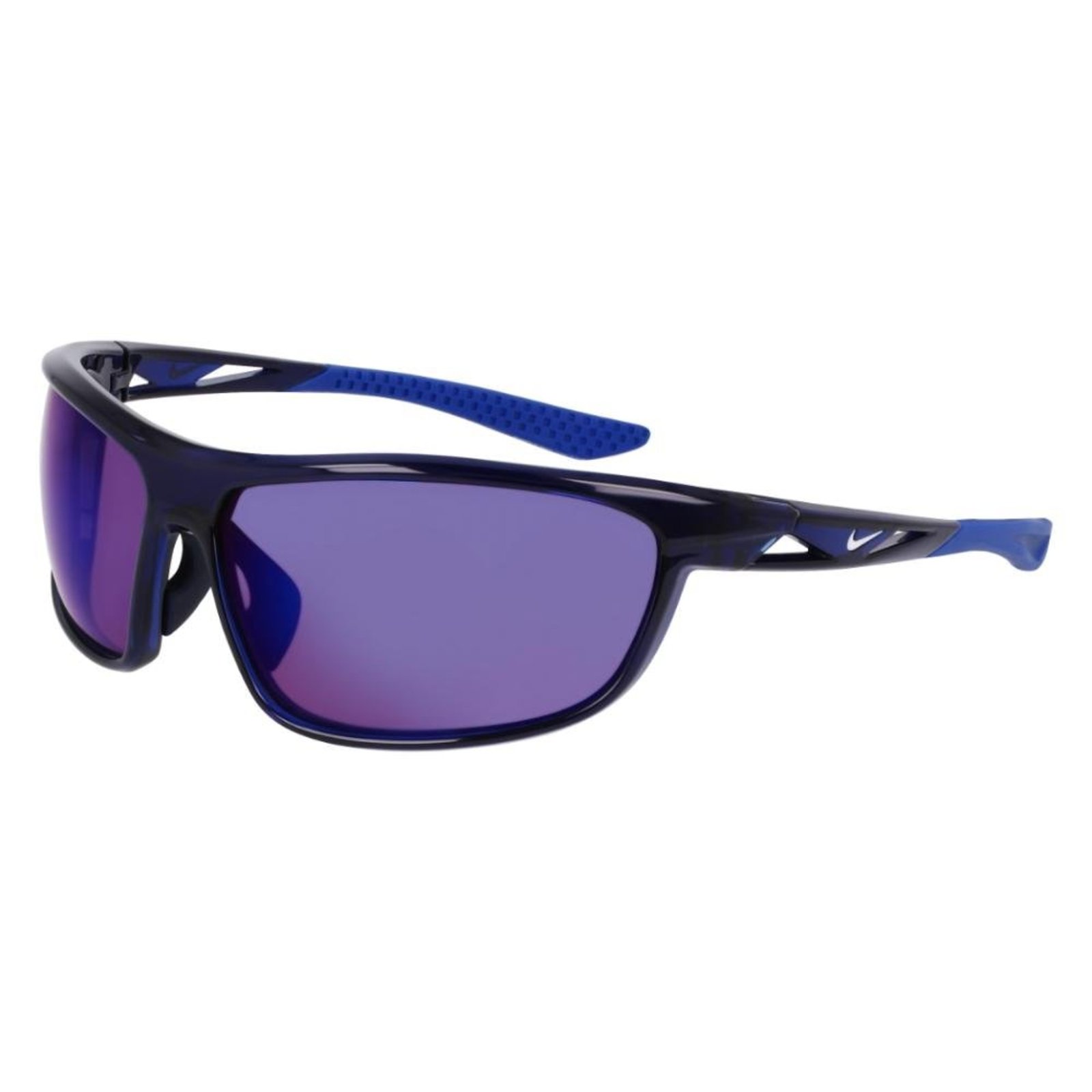 Óculos de Sol Nike Windtrack Run EV24004 Midnight Navy Blue Mirror