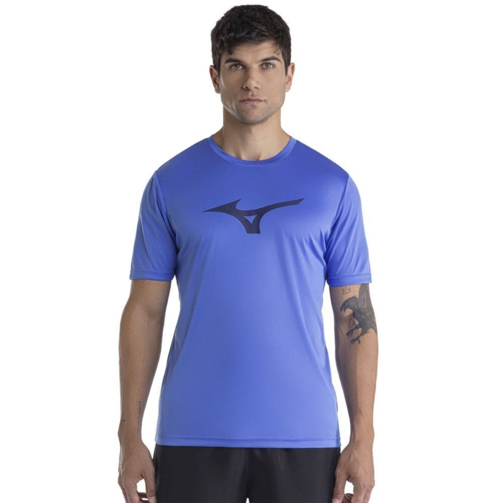 Camiseta Mizuno Run Spark Masculina - Azul - mizuno