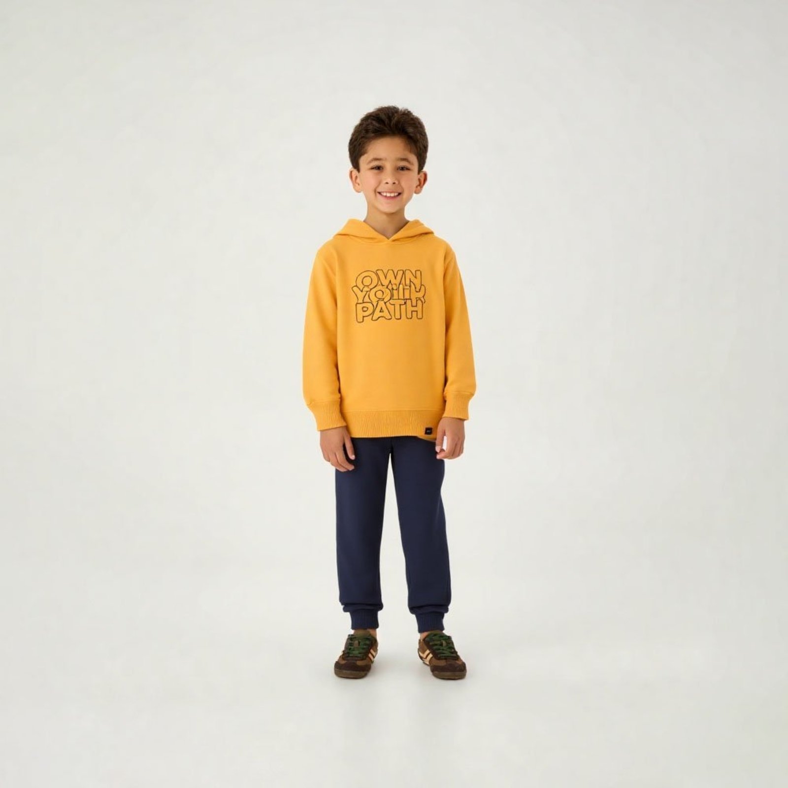 Infantil - Conjunto Amarelo Pulla Bulla Menino - 55378-345