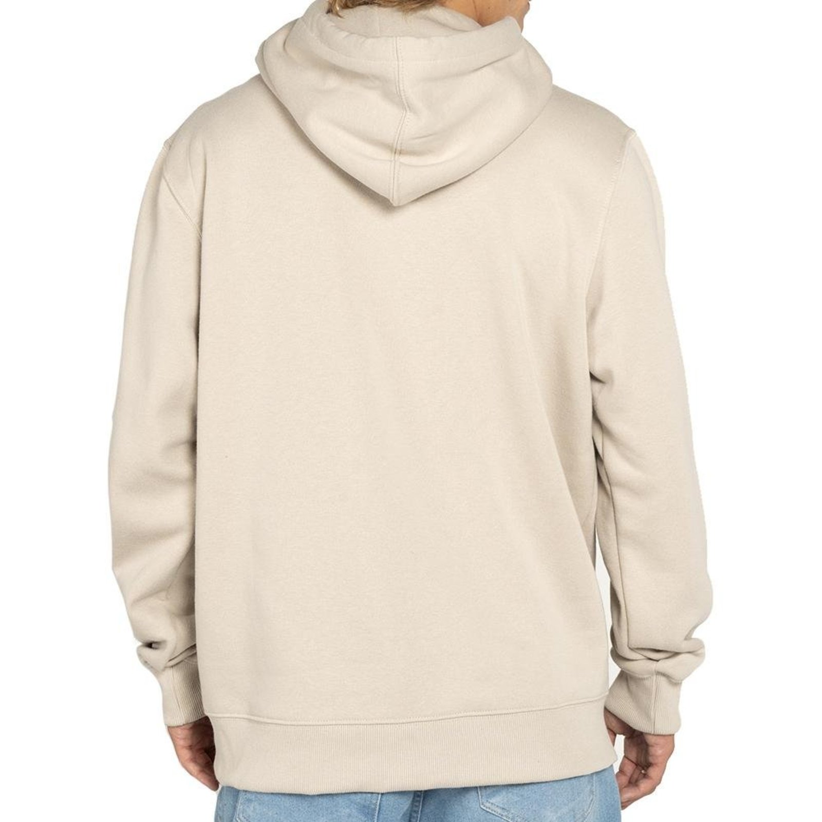 Moletom Quiksilver Canguru Omni Logo DNA WT25 Areia