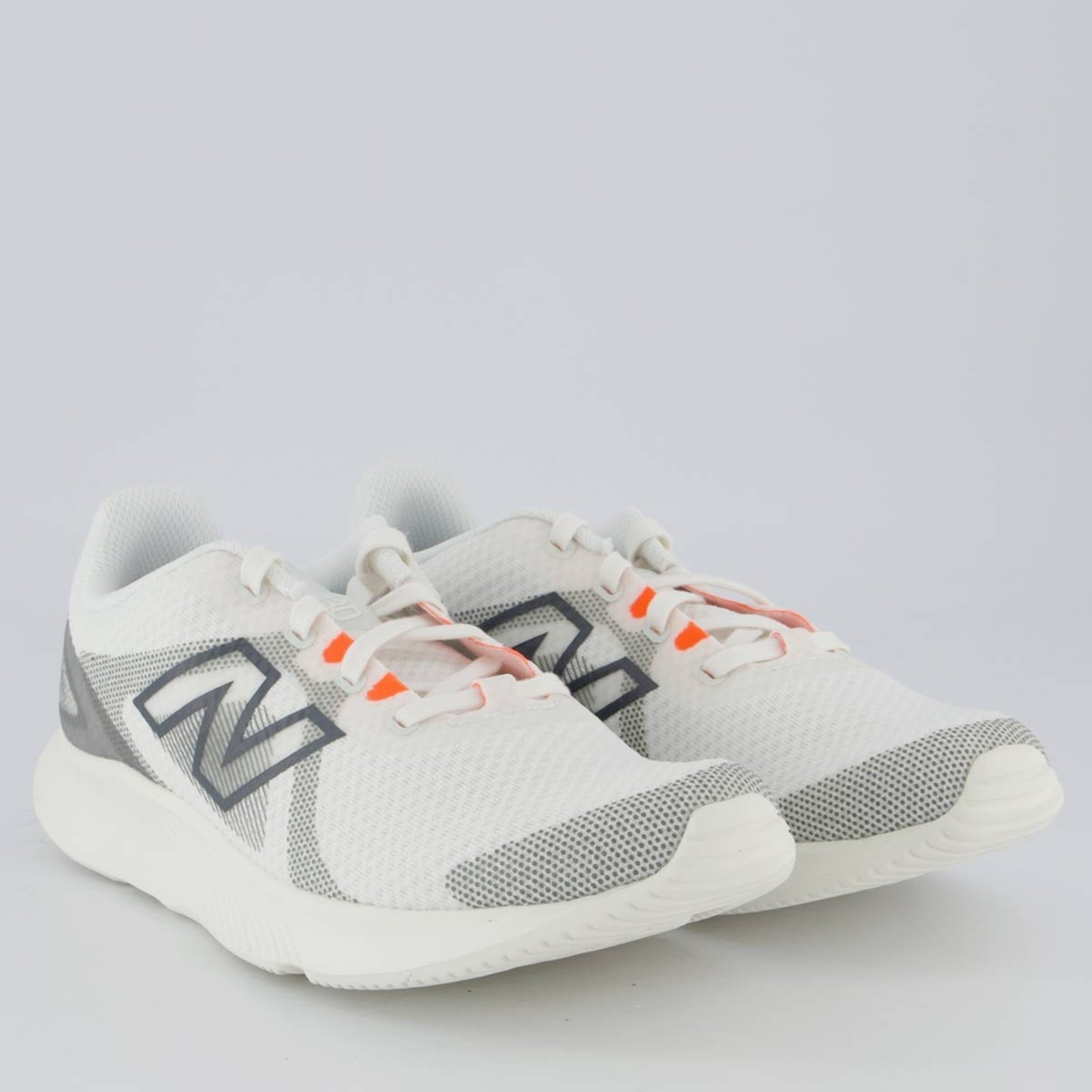 Vista 3 Tênis New Balance 430 V4 Feminino e Cinza branco New Balance branco