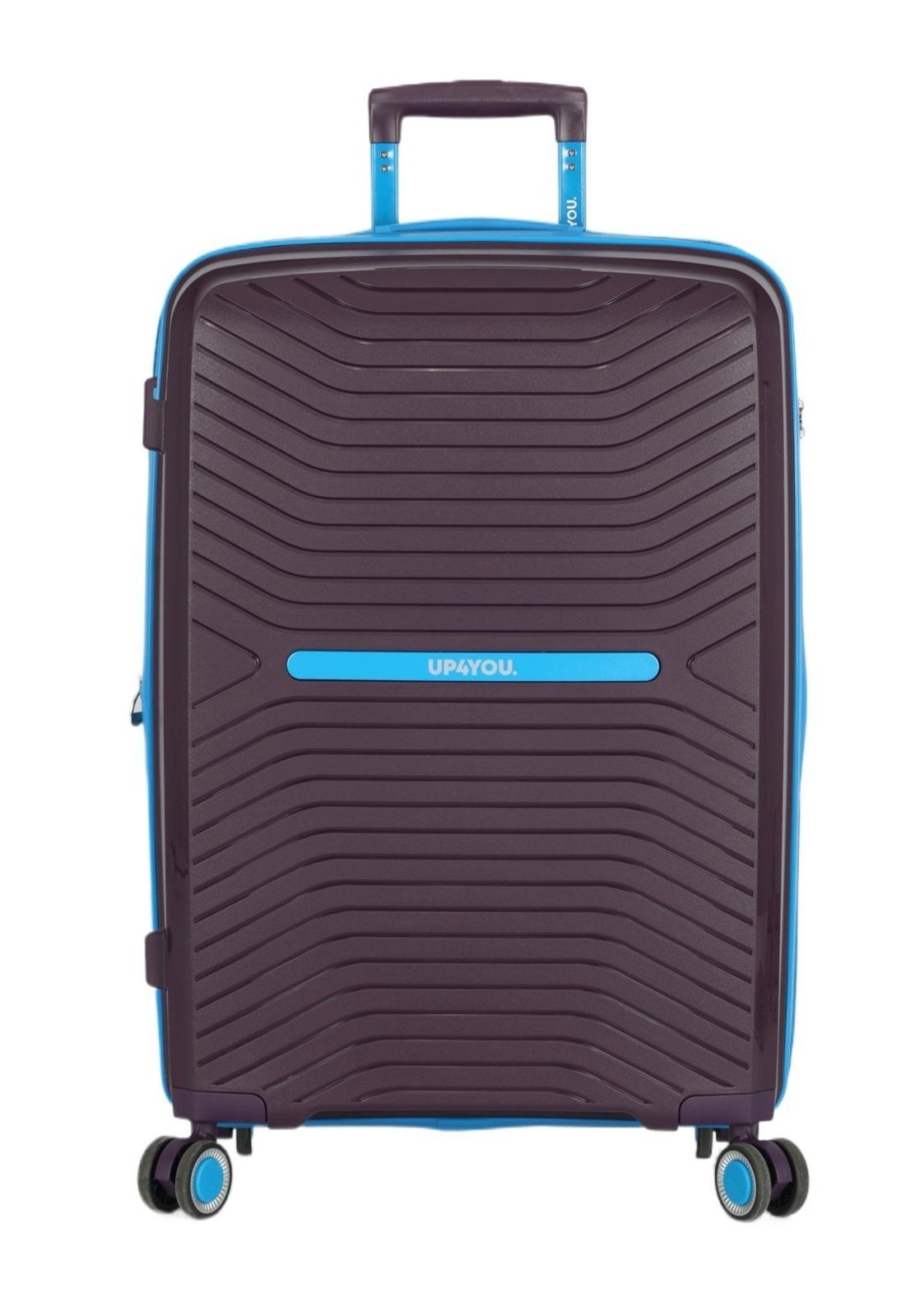 Infantil - Mala Média Polipropileno Jade Expansiva com Rodas 360 Up4you Roxo