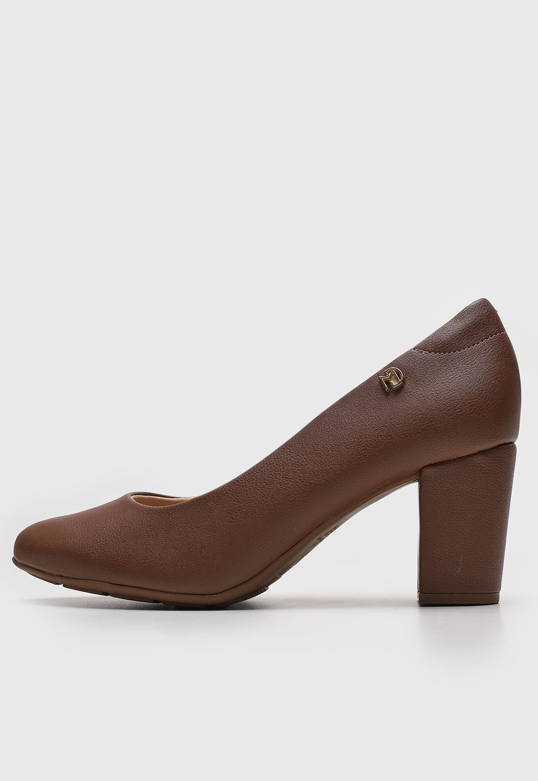 Scarpin Modare Liso Marrom