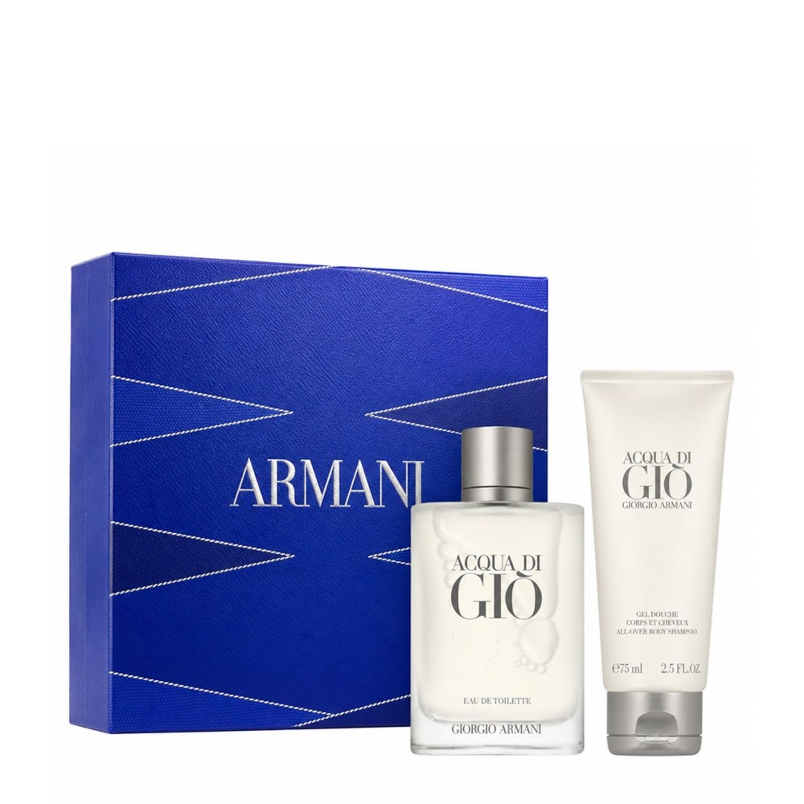 Kit Giorgio Armani Acqua di Giò Masculino - Eau de Toilette 100ml + Gel de Banho 75ml