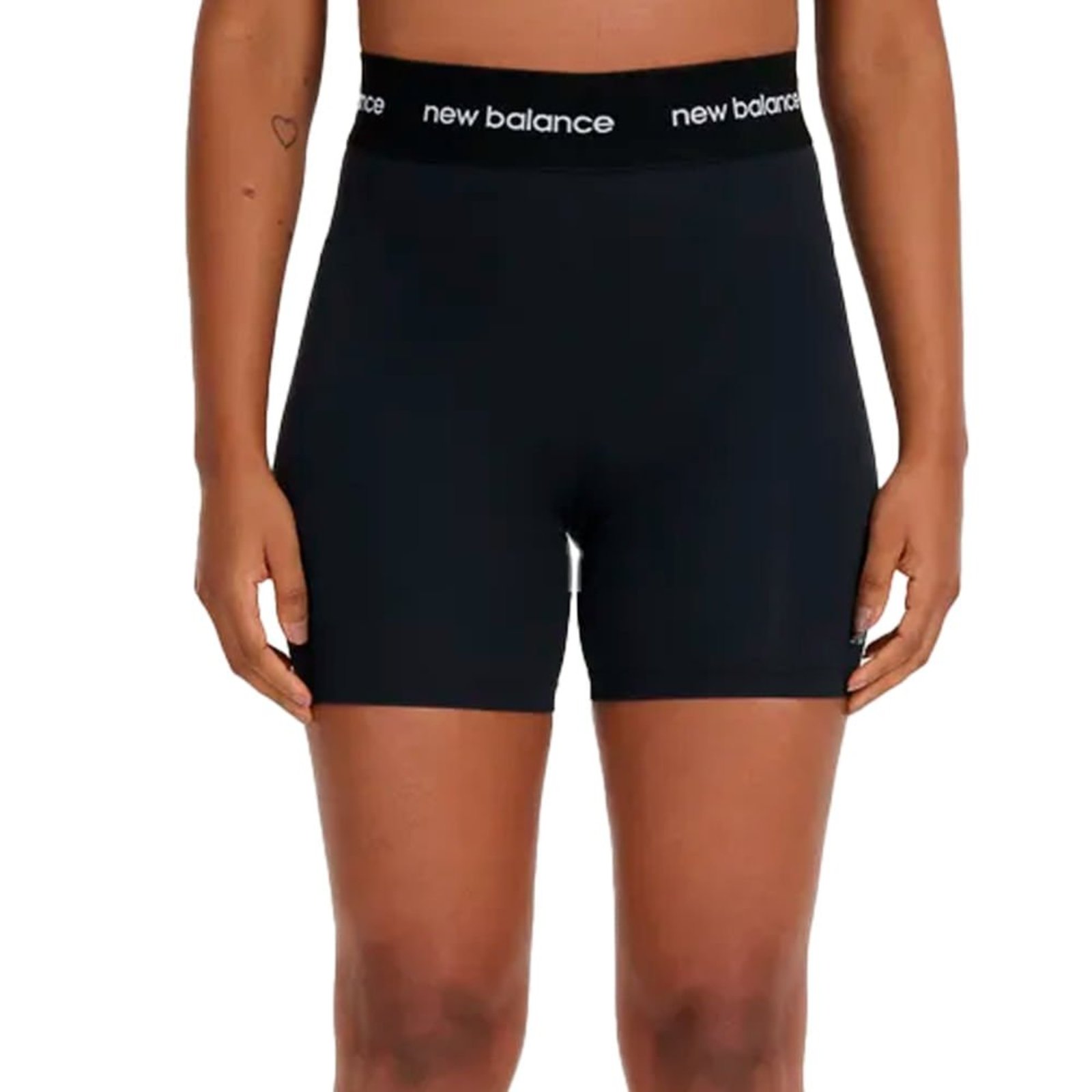 Bermuda Feminina New Balance Essentials Active Preto