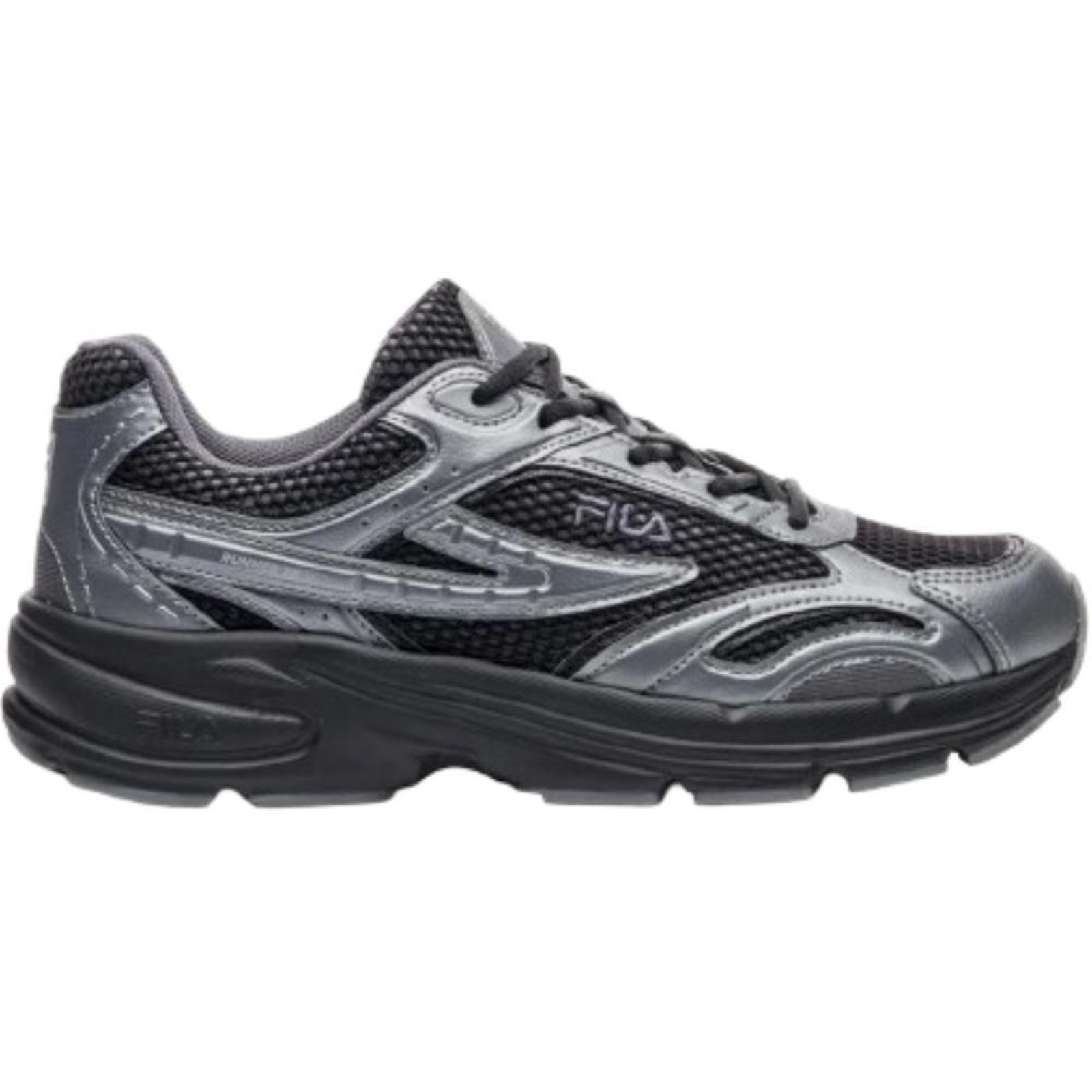 Tenis Fila Runner 2k Masculino-preto/grafite/cinza