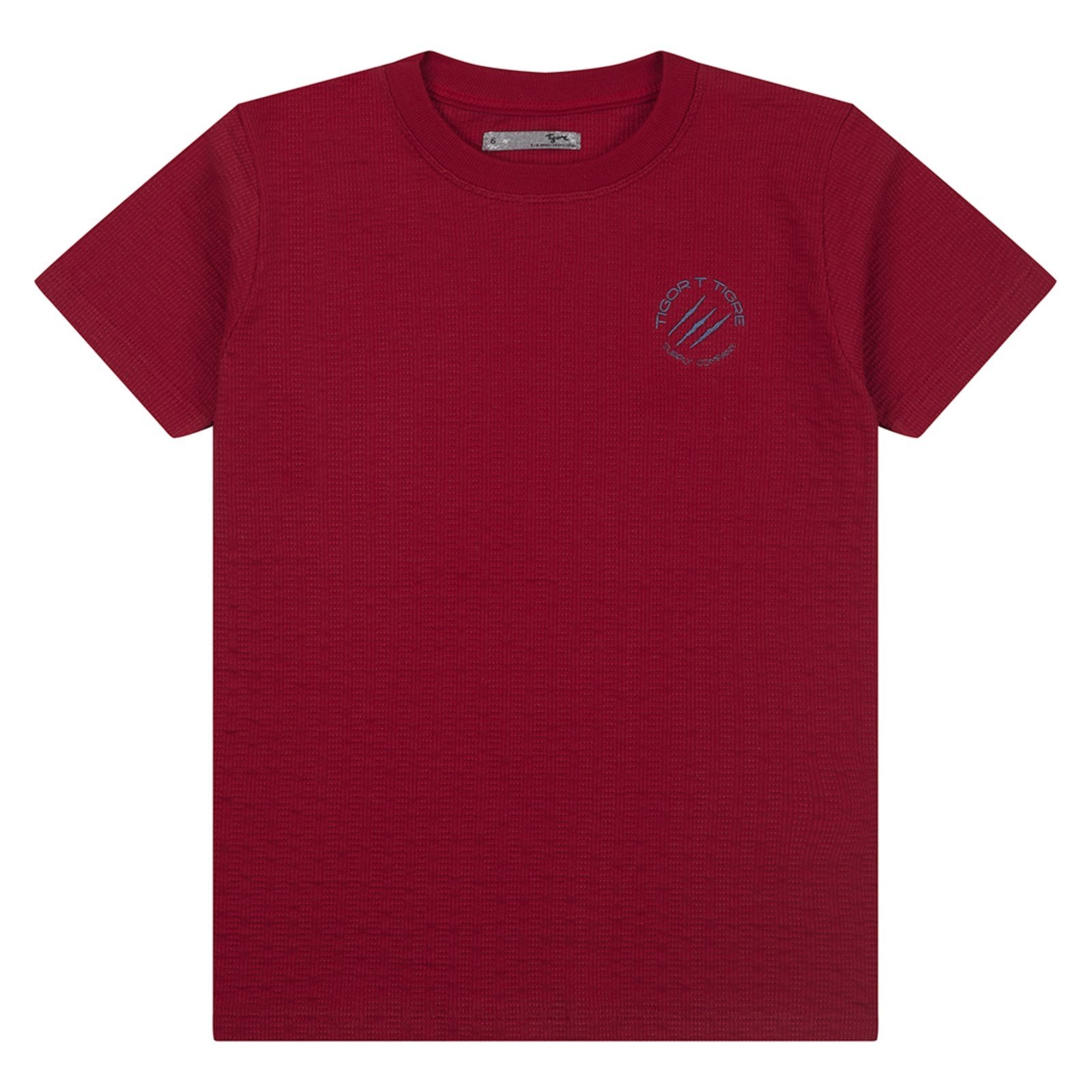 Infantil - Camiseta Manga Curta Masculina Tigor T. Tigre