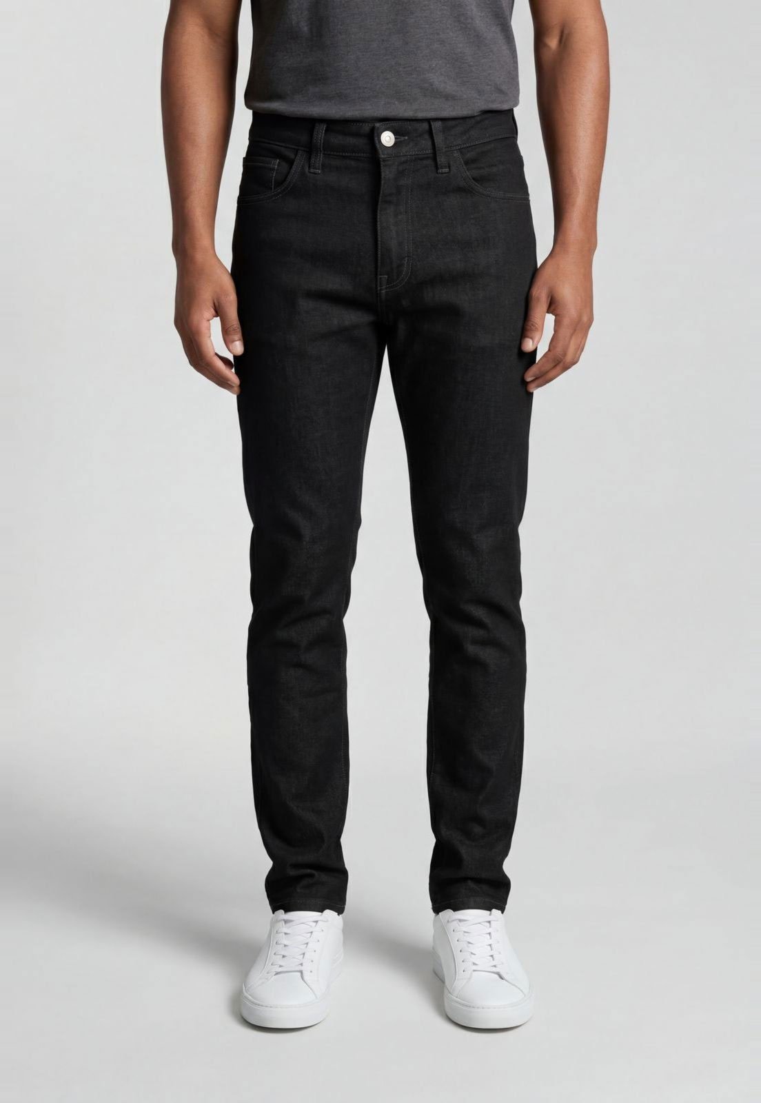 Calça Masculina Dudalina Modelagem Reta Preta