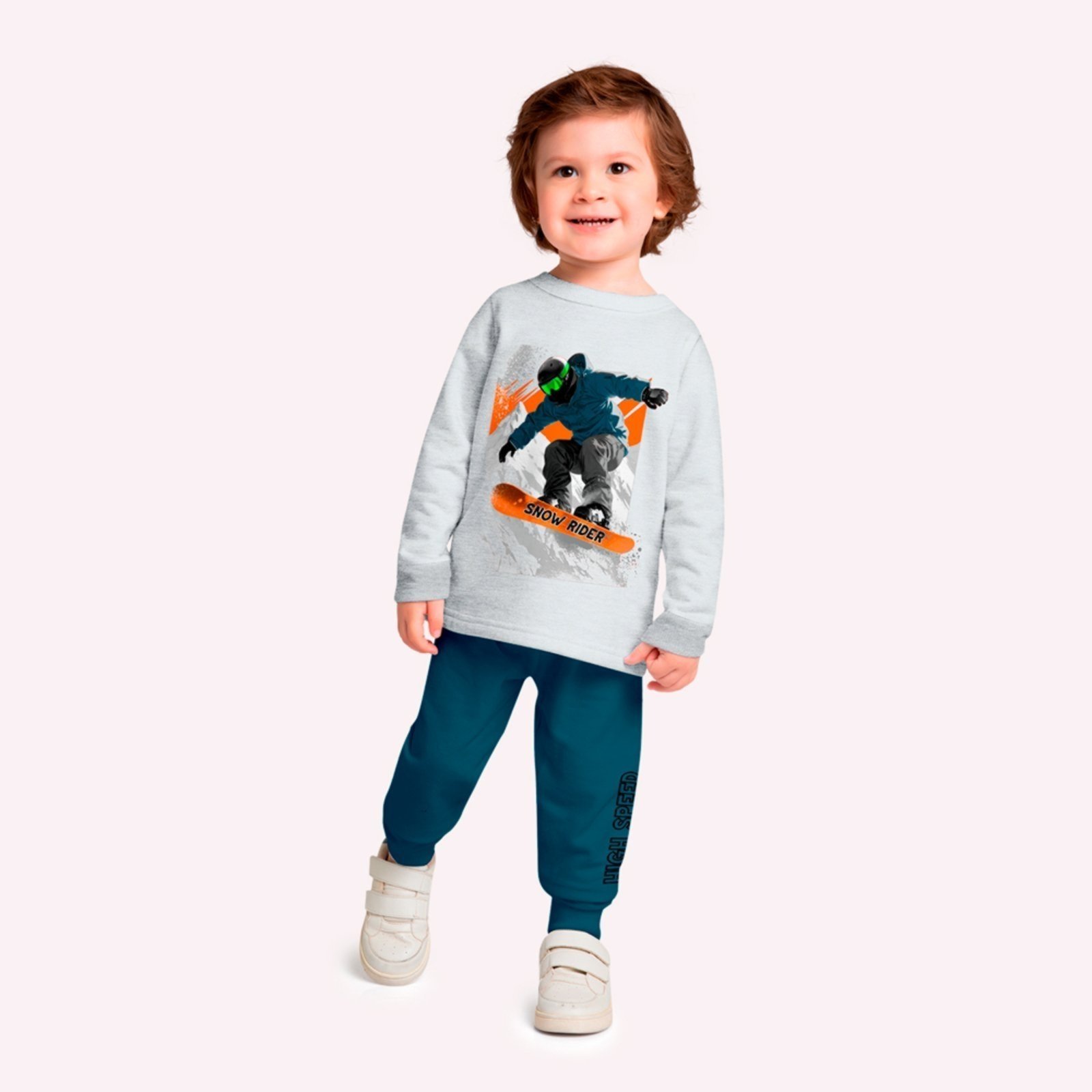 Infantil - Conjunto Menino Estampa Kyly