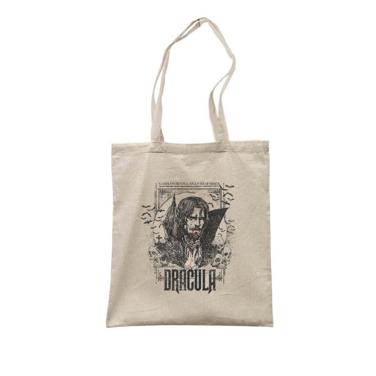 Ecobag Drácula - Bege - Casual - Studio Geek