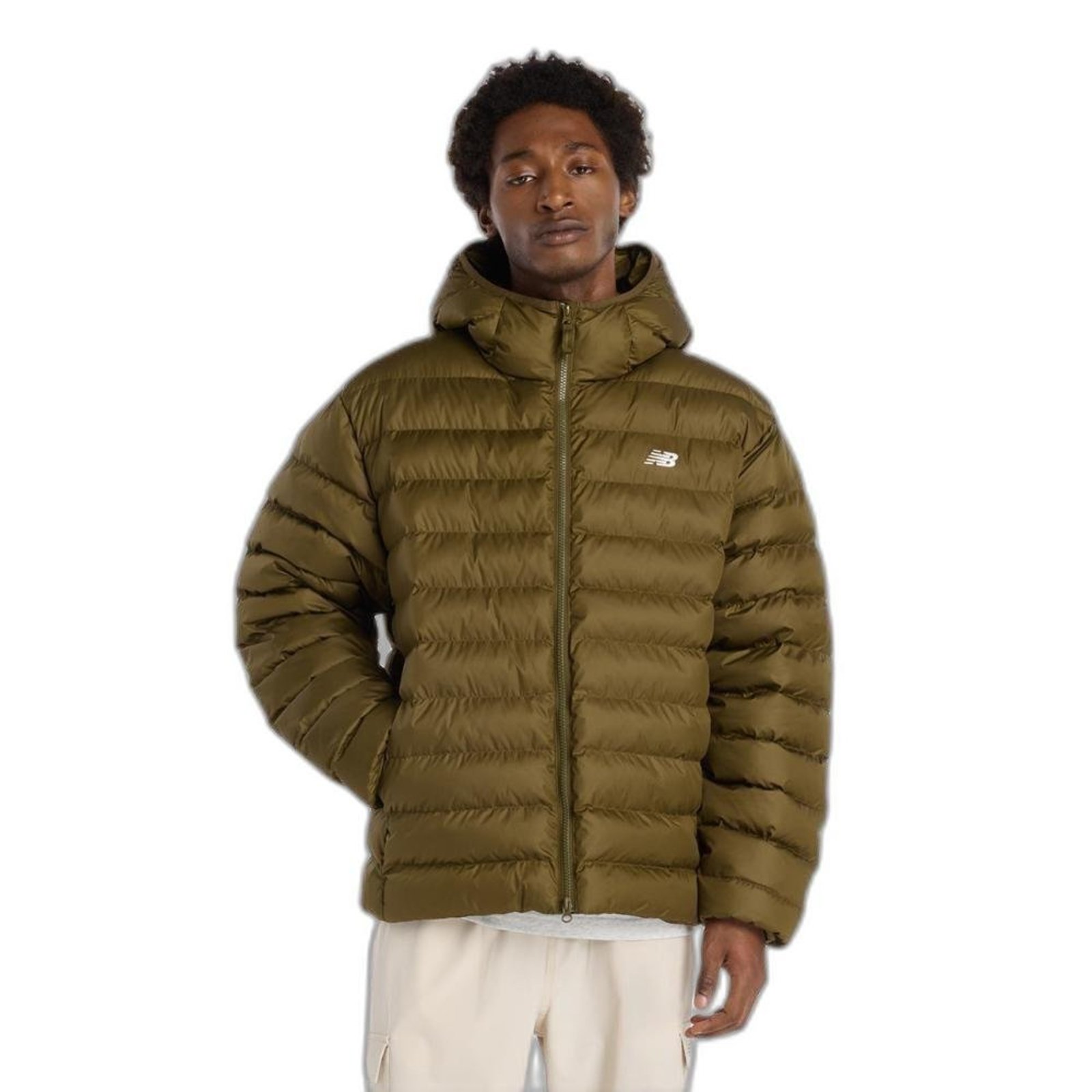 Jaqueta Hooded Puffer Masculina