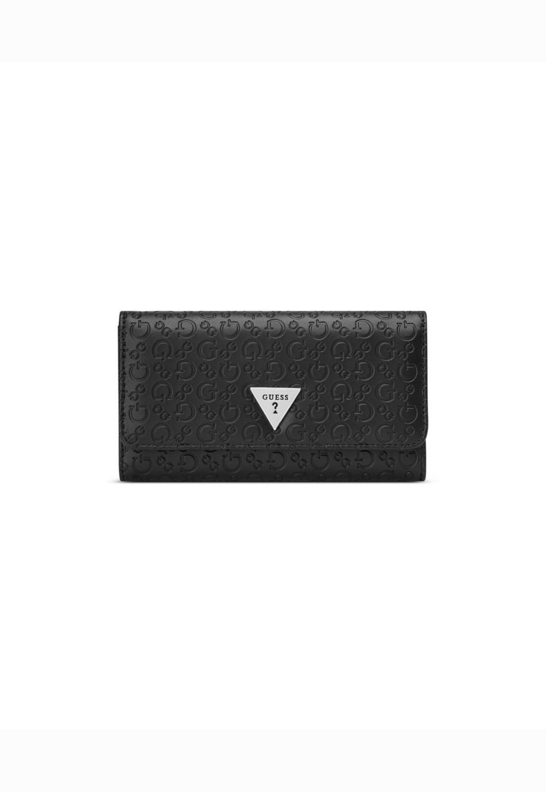 Carteira Guess Jillian Slg Slim Clutch Preto