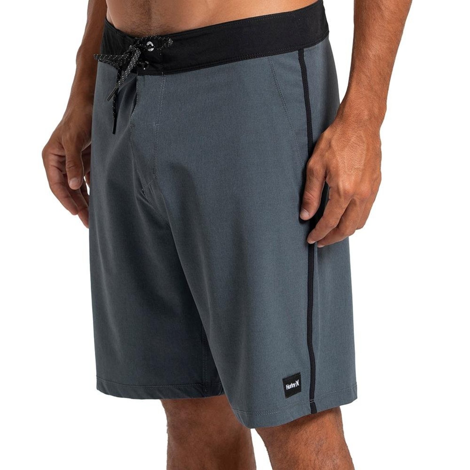 Bermuda Hurley Beachside Heather 19,5" SM27 Masculina Cinza"