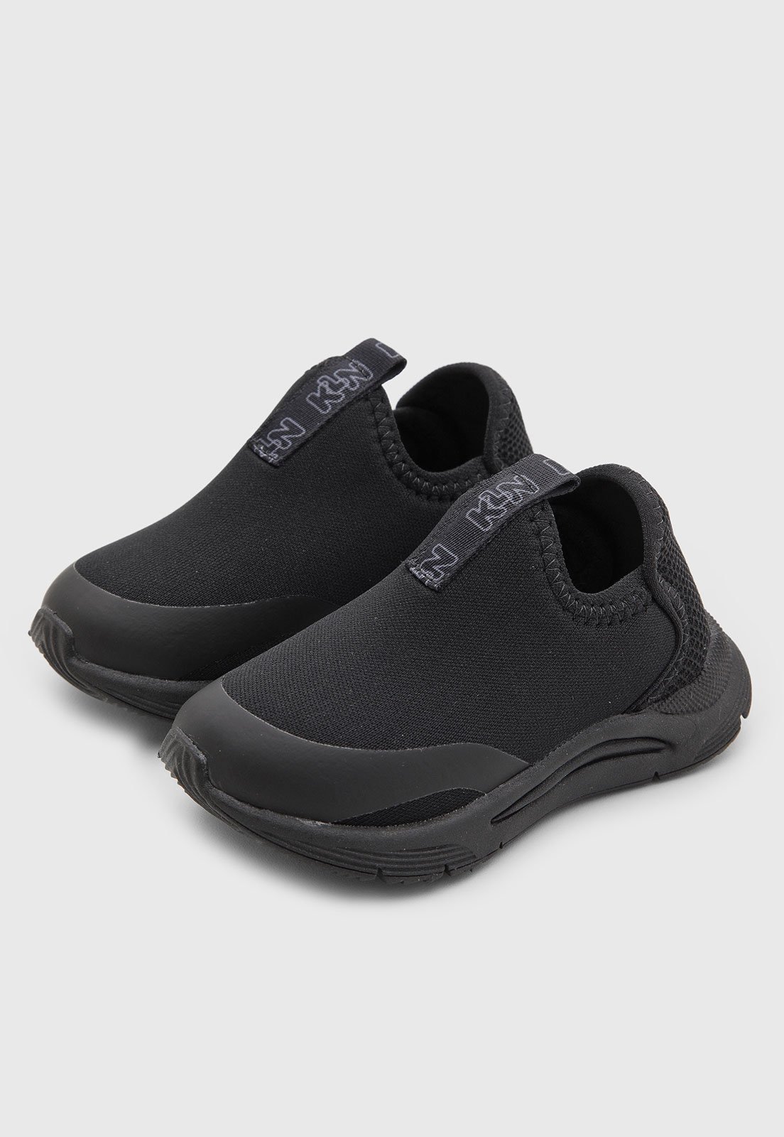 Infantil - Tênis Klin Slip On New Sport Preto