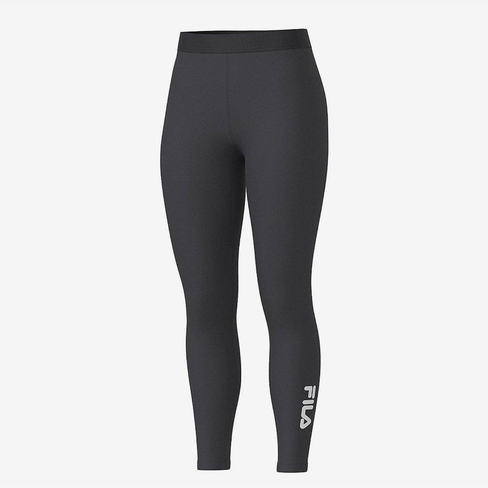 Legging Fila Train Elastic Vi Feminina Preto/Branco Preto