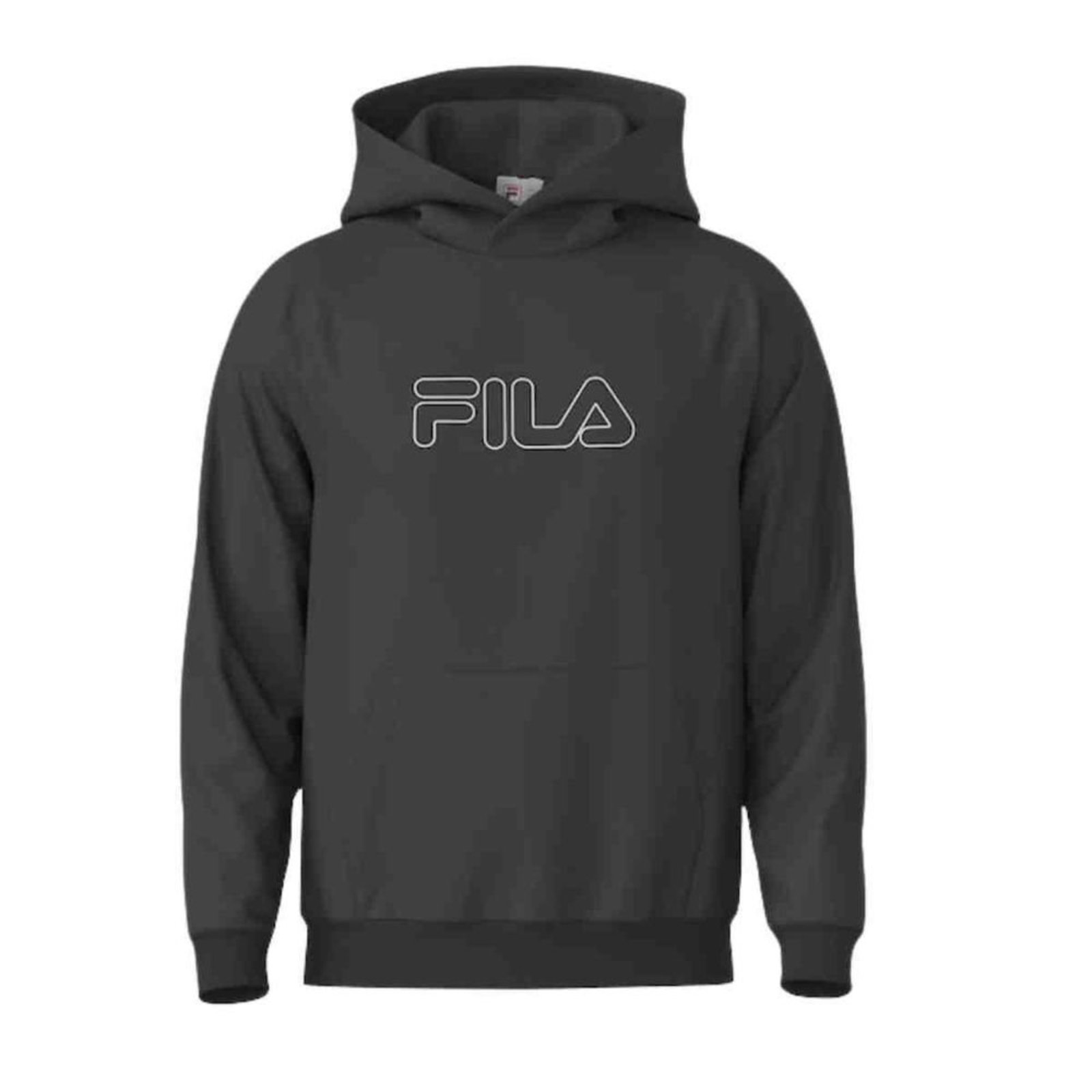 Agasalho Masculino Moleton Fila Outline Light Fpreto