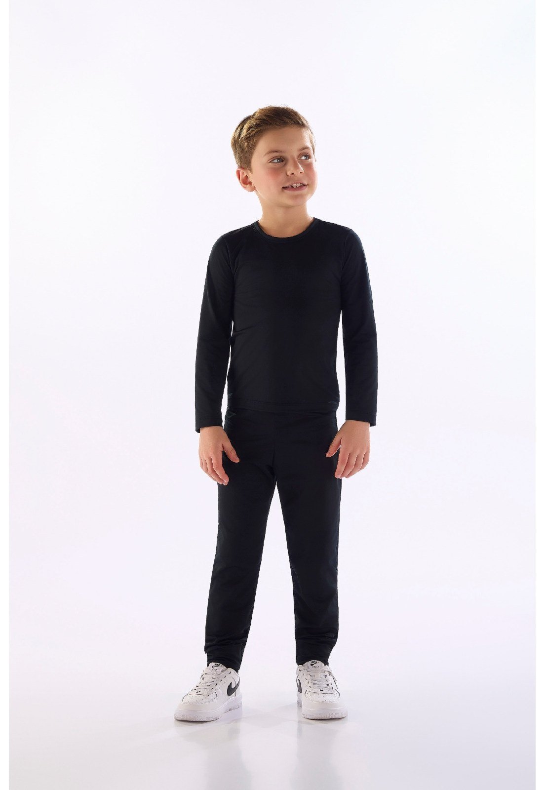 Infantil - Camiseta Térmica Unissex Quimby Branco