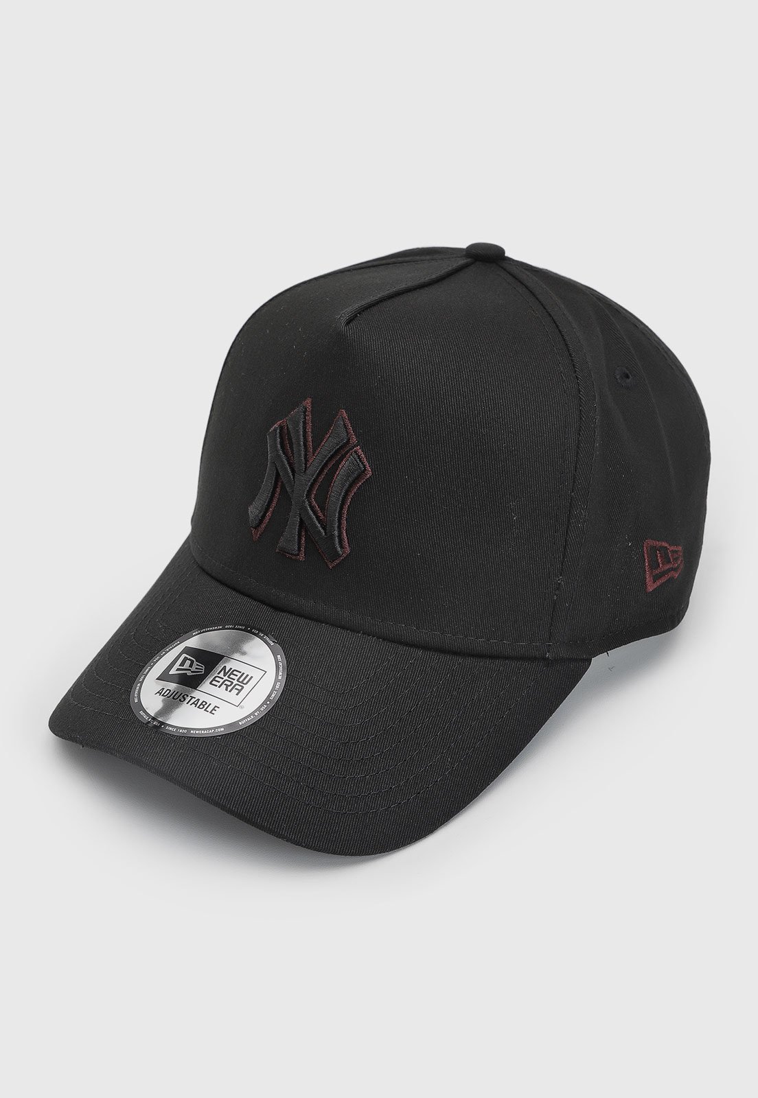 Vista 3 Boné New Era Team Outline E-Frame New York Yankees new era preto