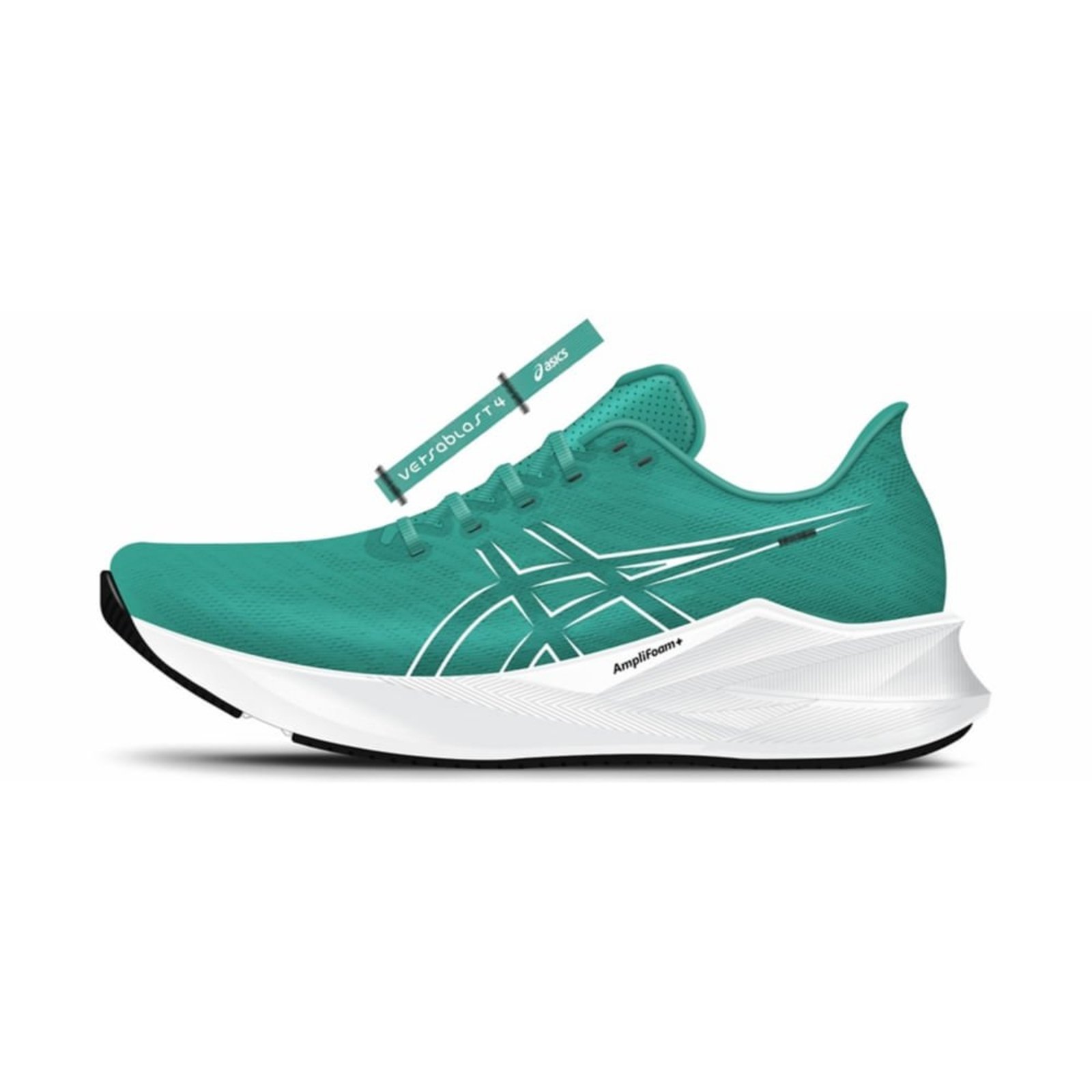 Tênis ASICS Versablast 4 - Feminino - Verde/Branco