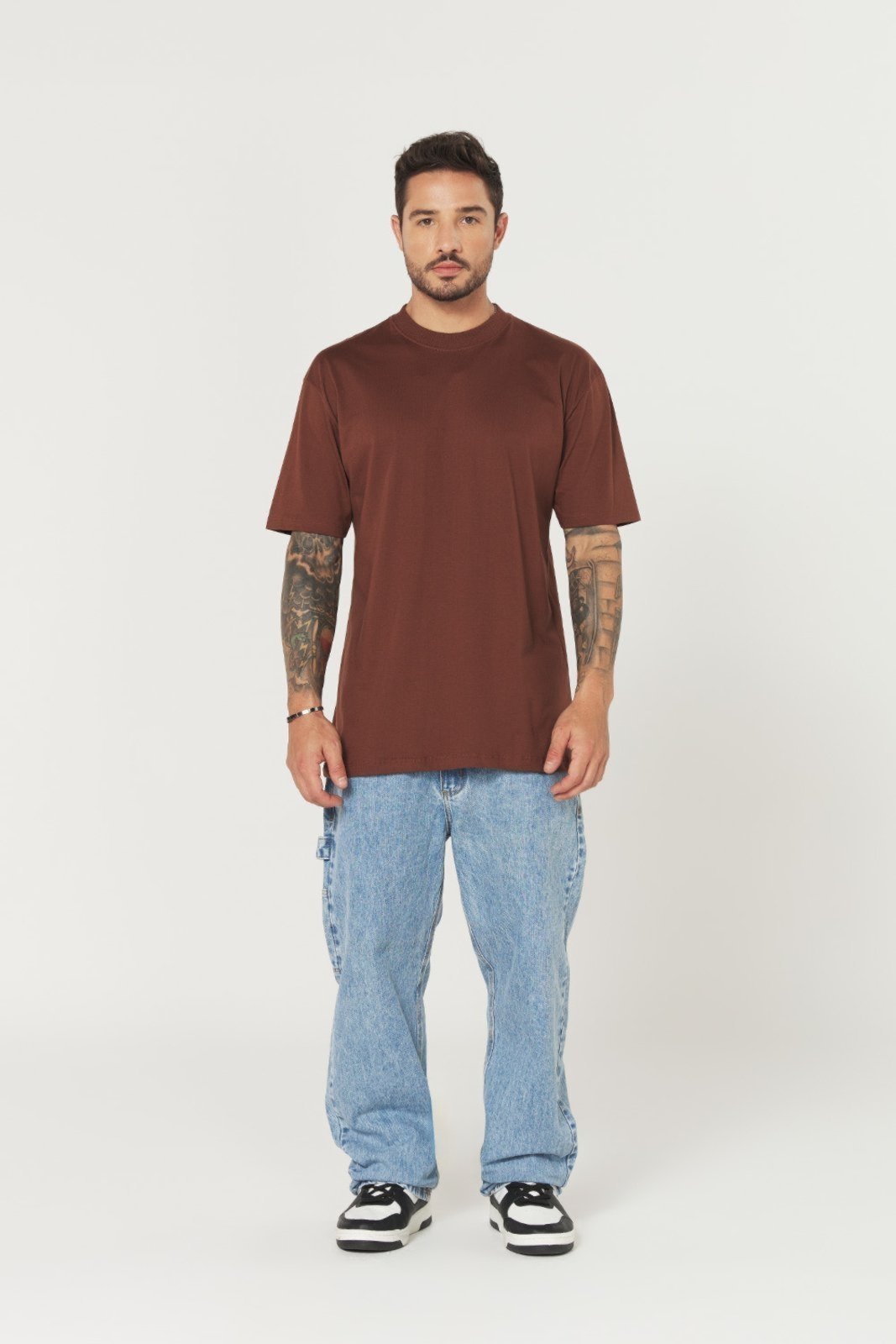 Camiseta Basic Streetwear Brunx Ind – Marrom