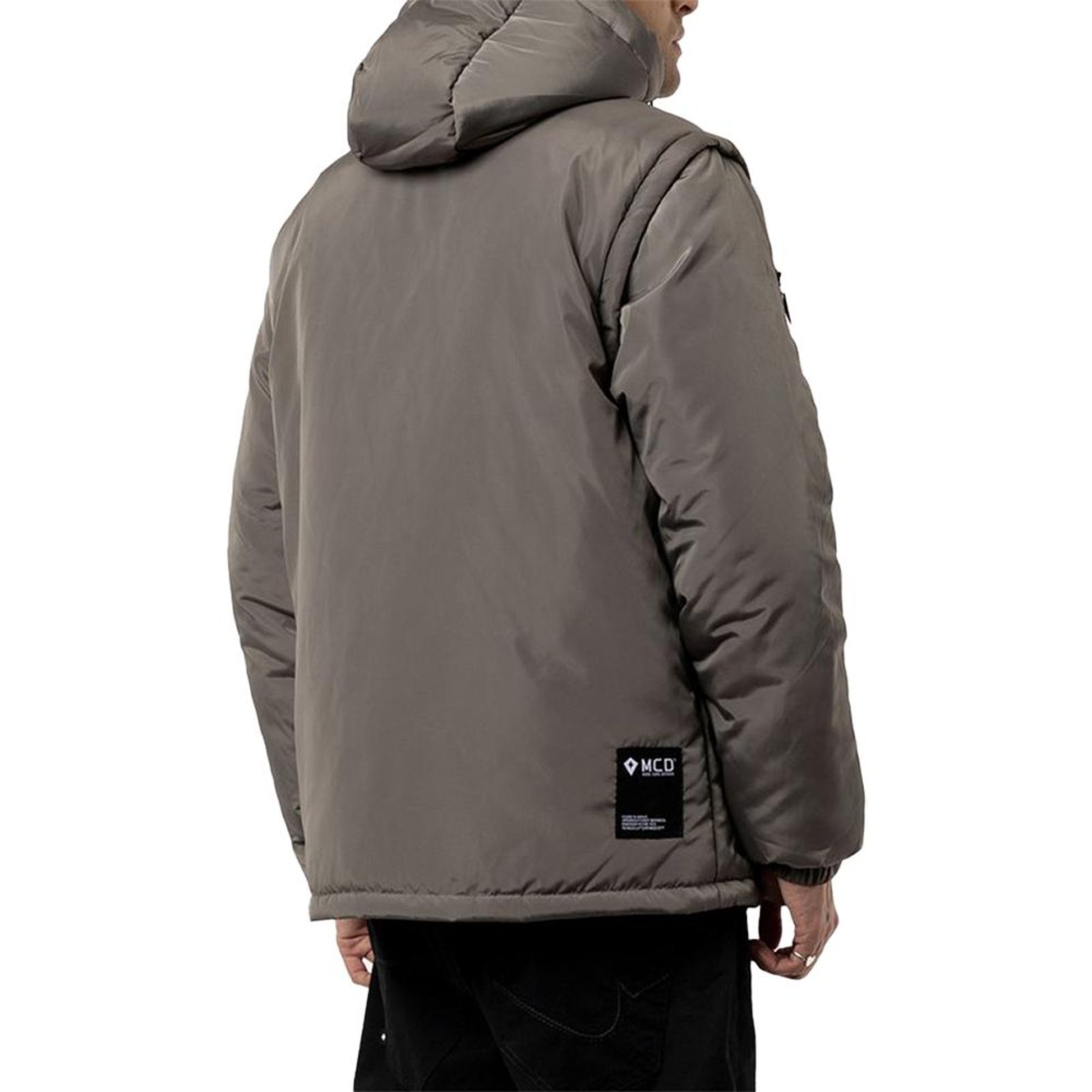 Vista 3 Jaqueta MCD Colete MCD WT24 Masculina preto MCD preto