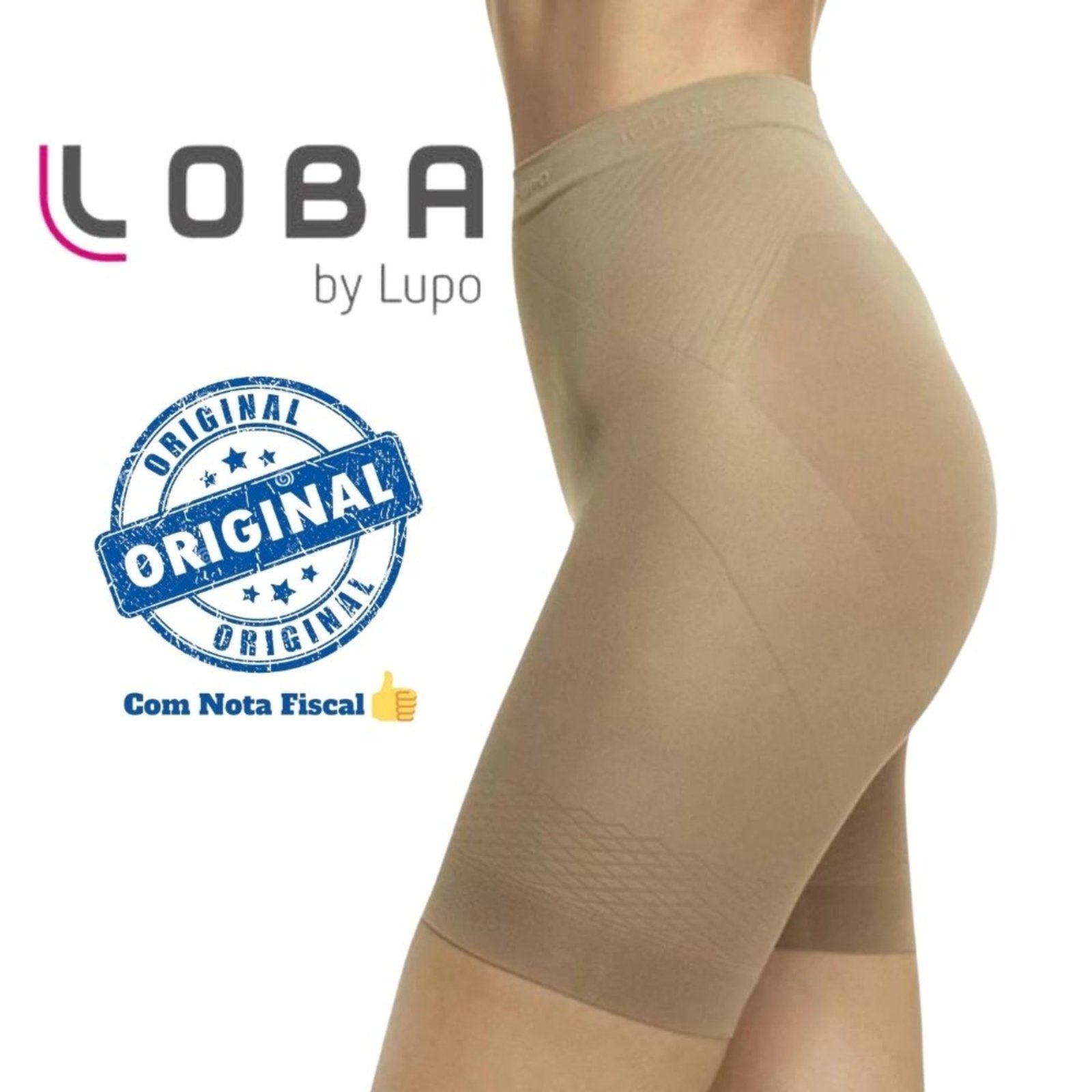 Bermuda Feminina Loba Reduz Medidas E Comprime A Barriga