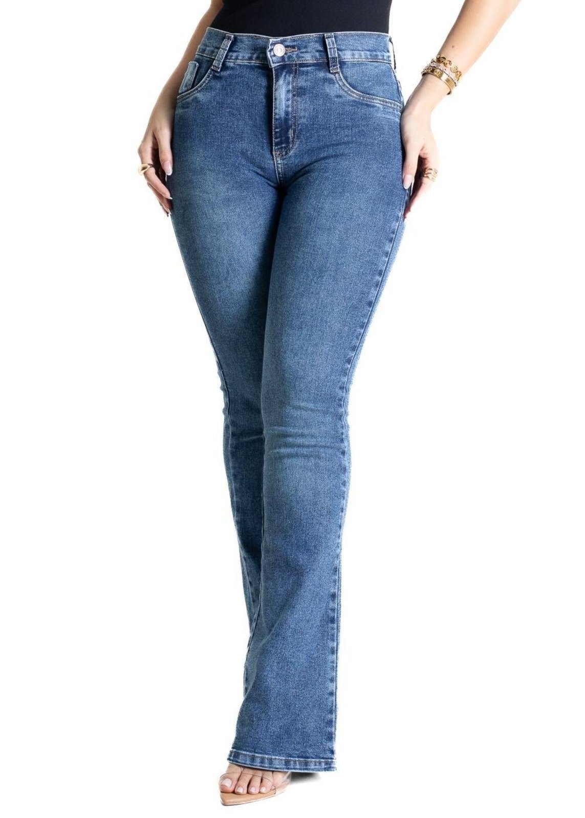 Calça Jeans Sawary Boot Cut – 281095 – Azul – Sawary