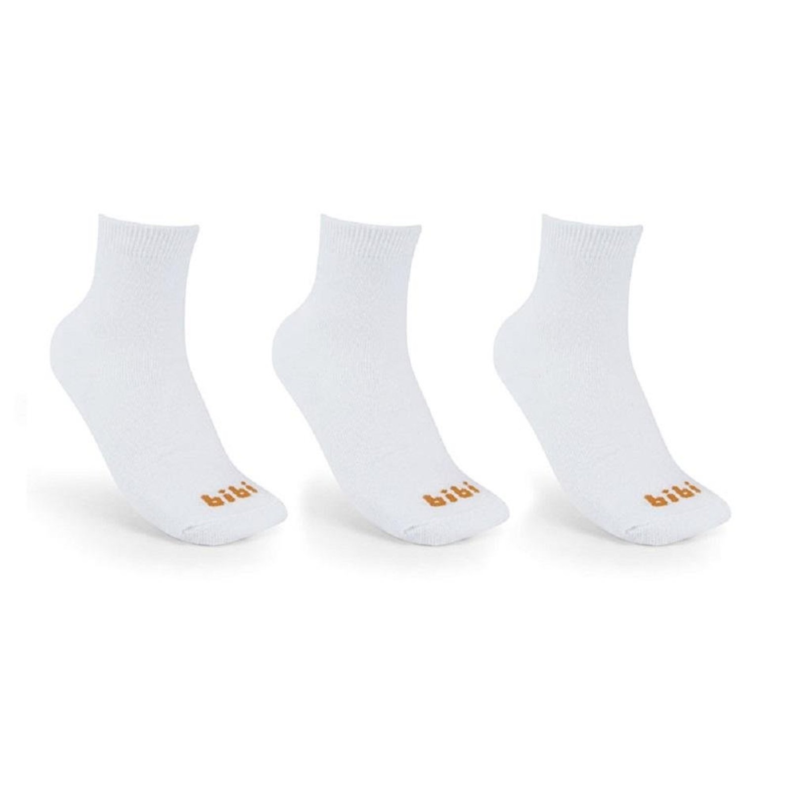 Infantil - Kit de Meias Mini Branca Cano Médio 1179049 19/22
