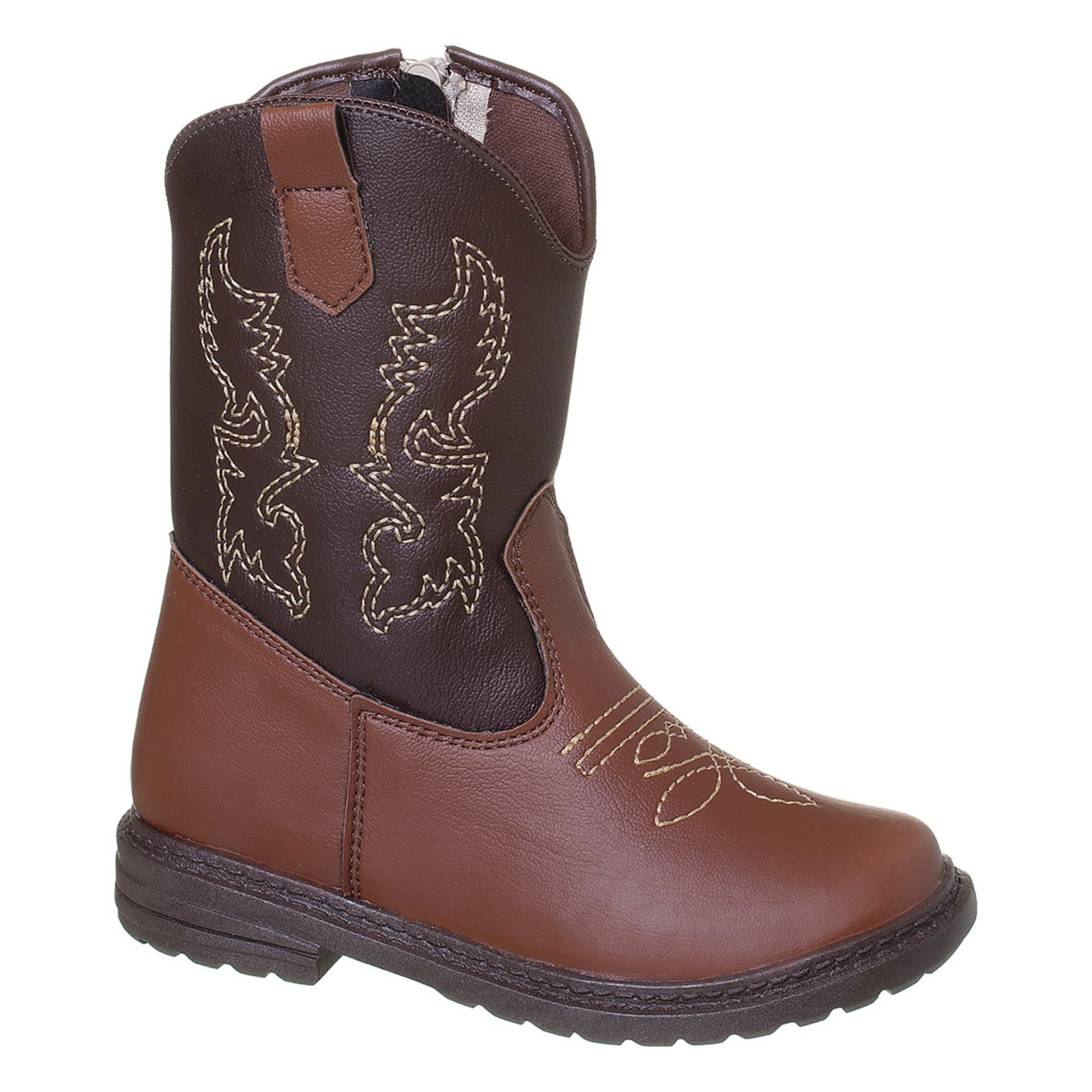 Vista 3 Infantil - Bota Infatil Texana Menino Minipasso café/caramelo Minipasso café/caramelo
