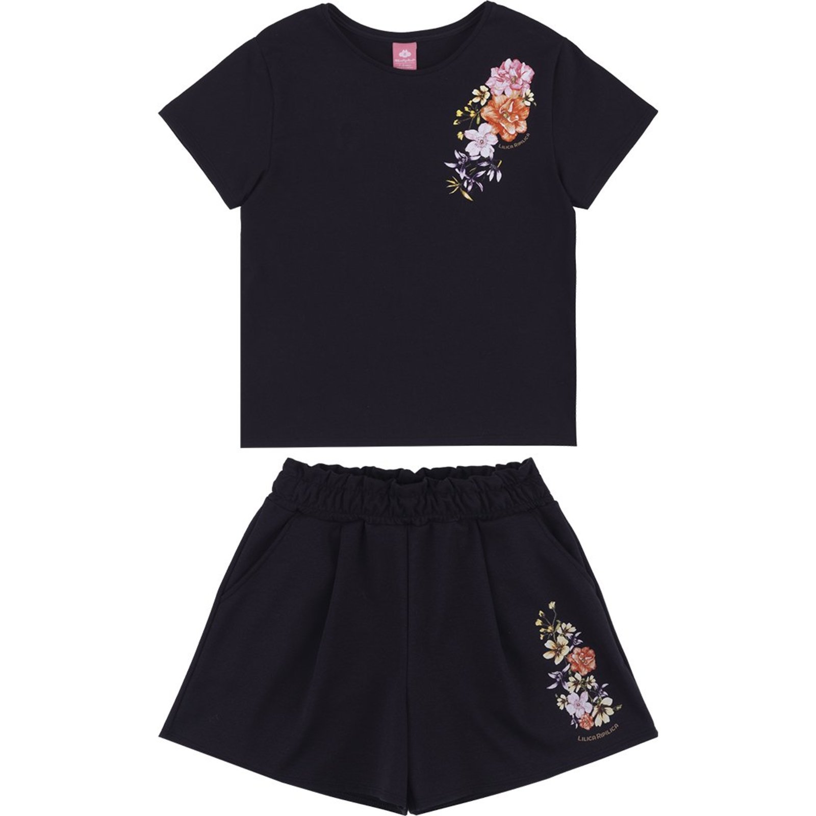 Infantil - Conjunto Curto Menina Lilica Ripilica