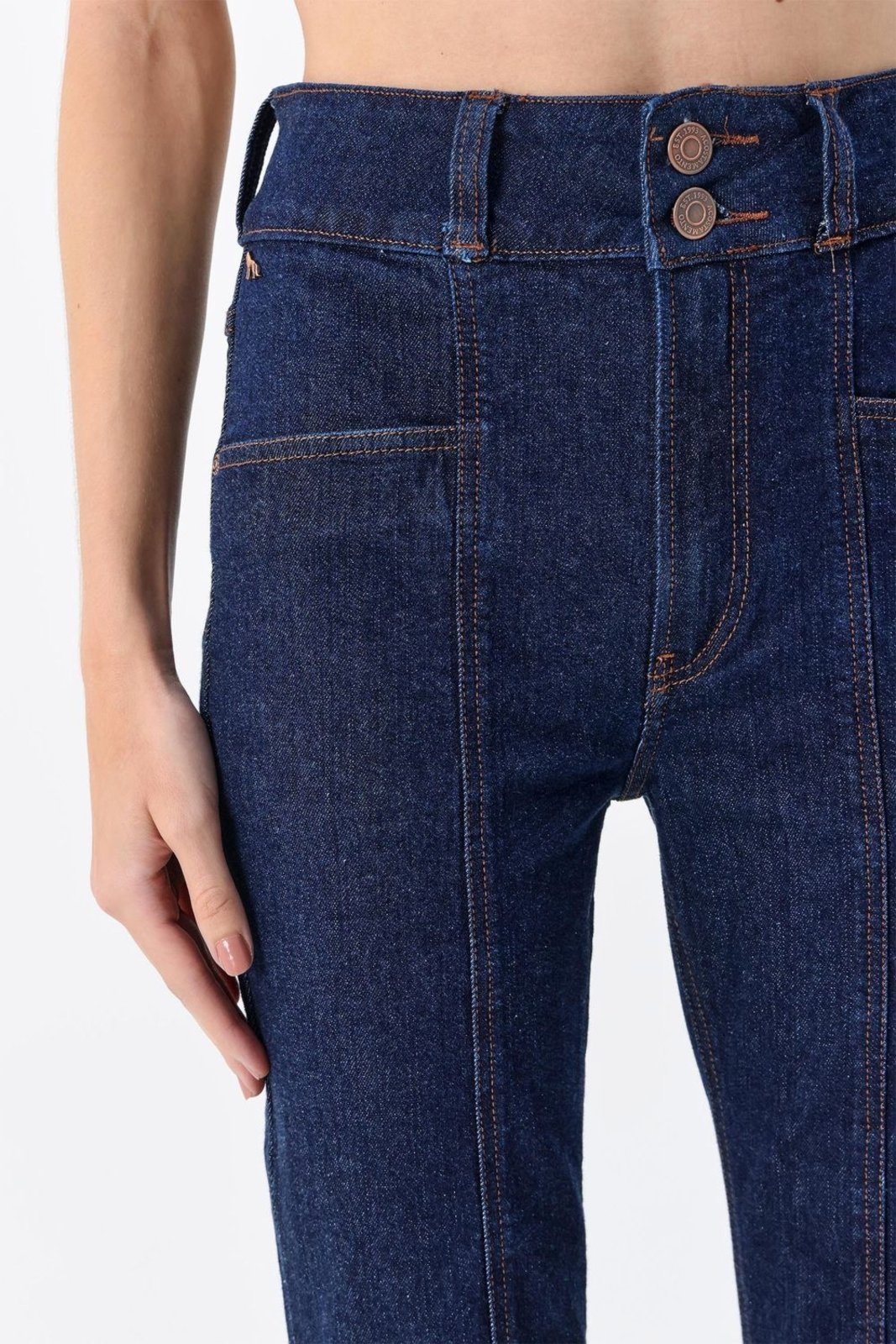 Vista 3 Calça Flare Cintura Alta ACT FEMININO jeans ACT FEMININO jeans