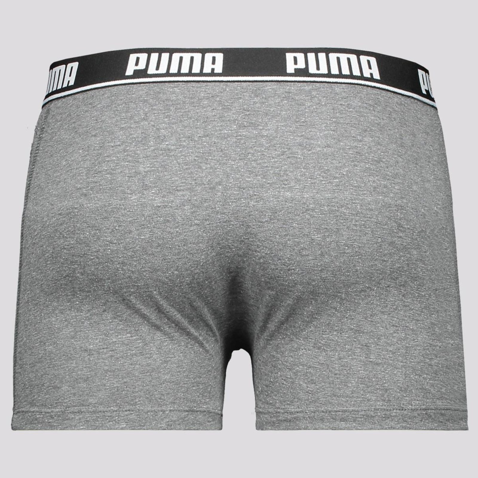Vista 3 Cueca Puma Boxer Cotton cinza Puma cinza