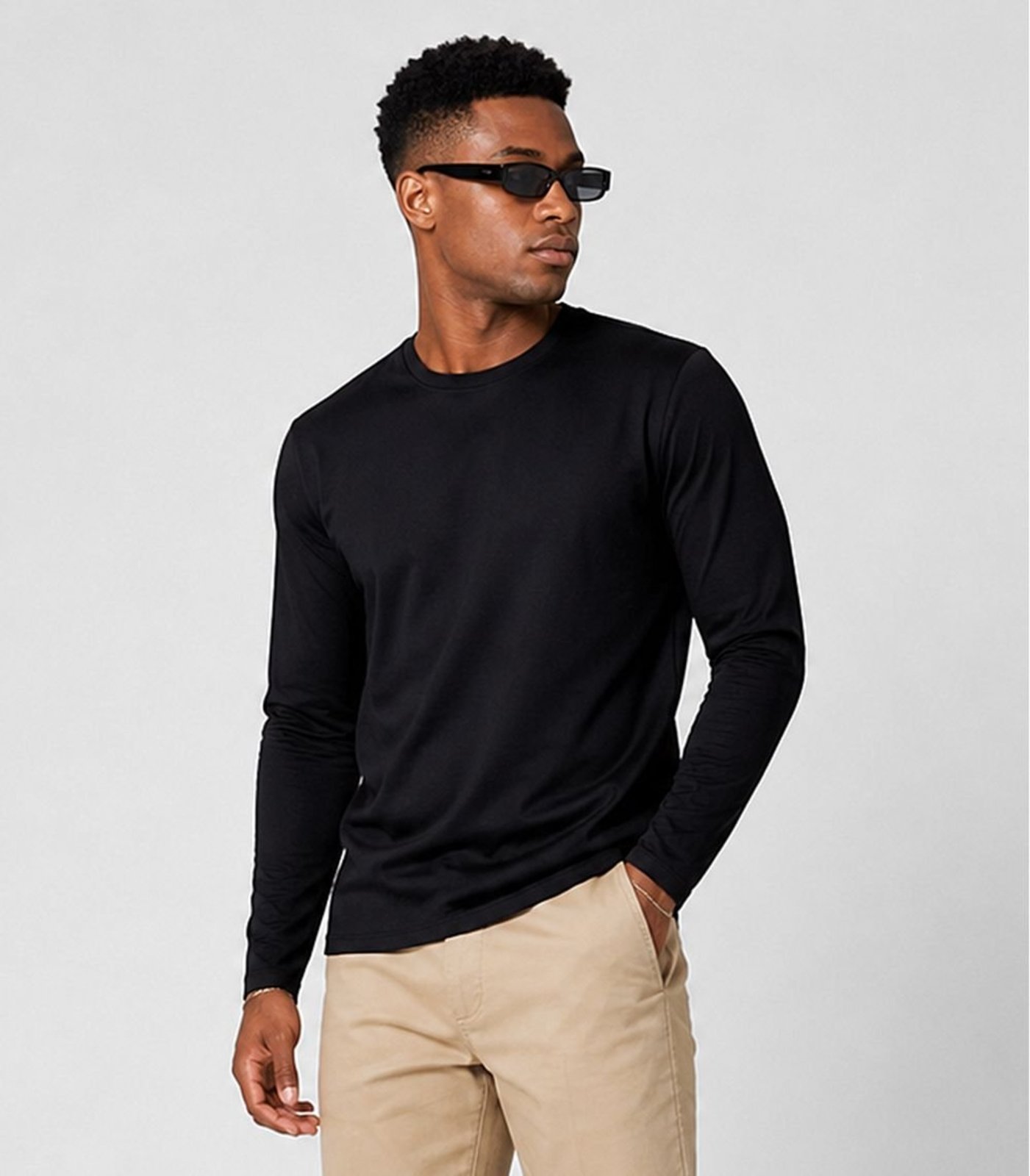 Camiseta Masculina Leves Defeitos Térmica Diametro Preto
