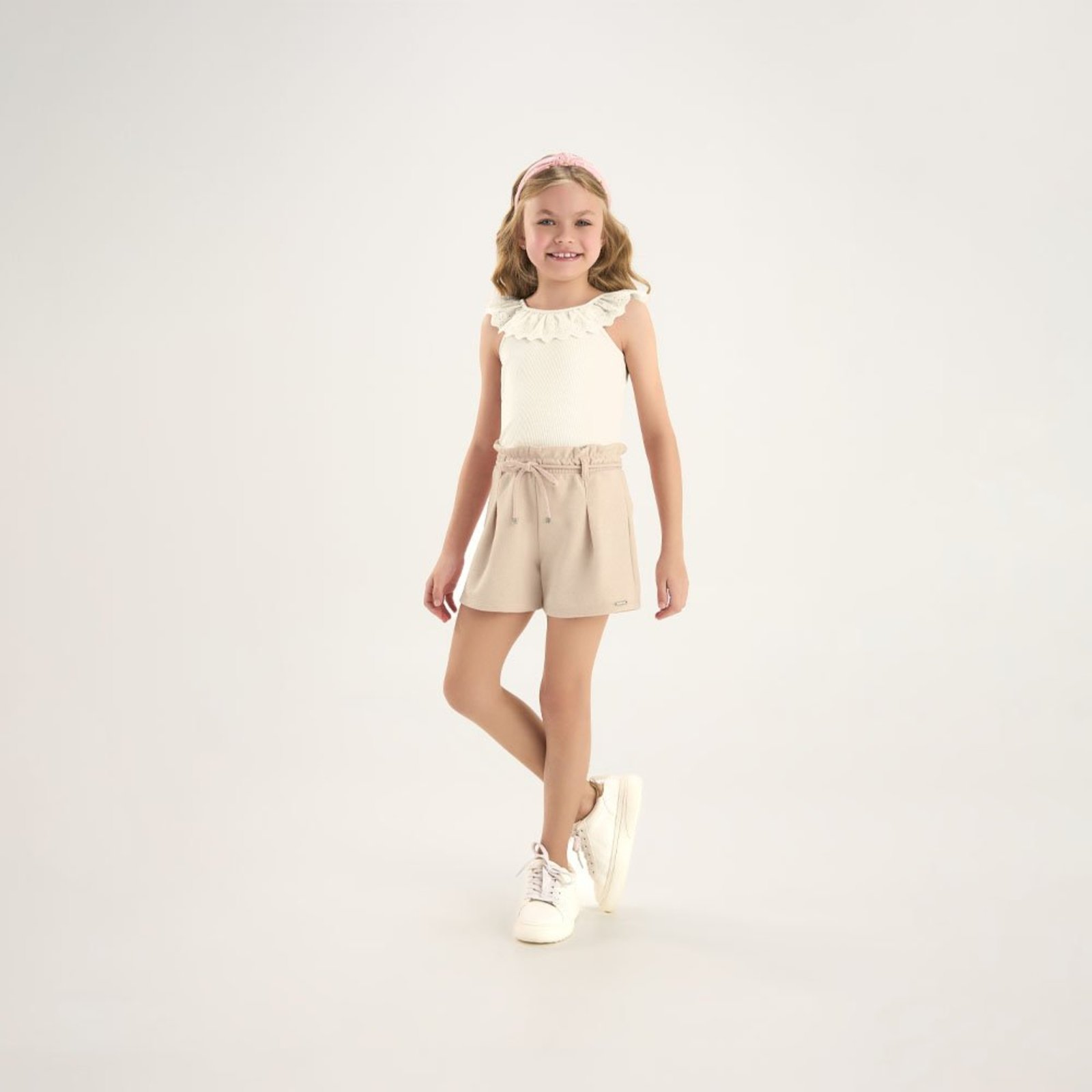Infantil - Blusa Bege Pulla Bulla Menina - 53802-1271