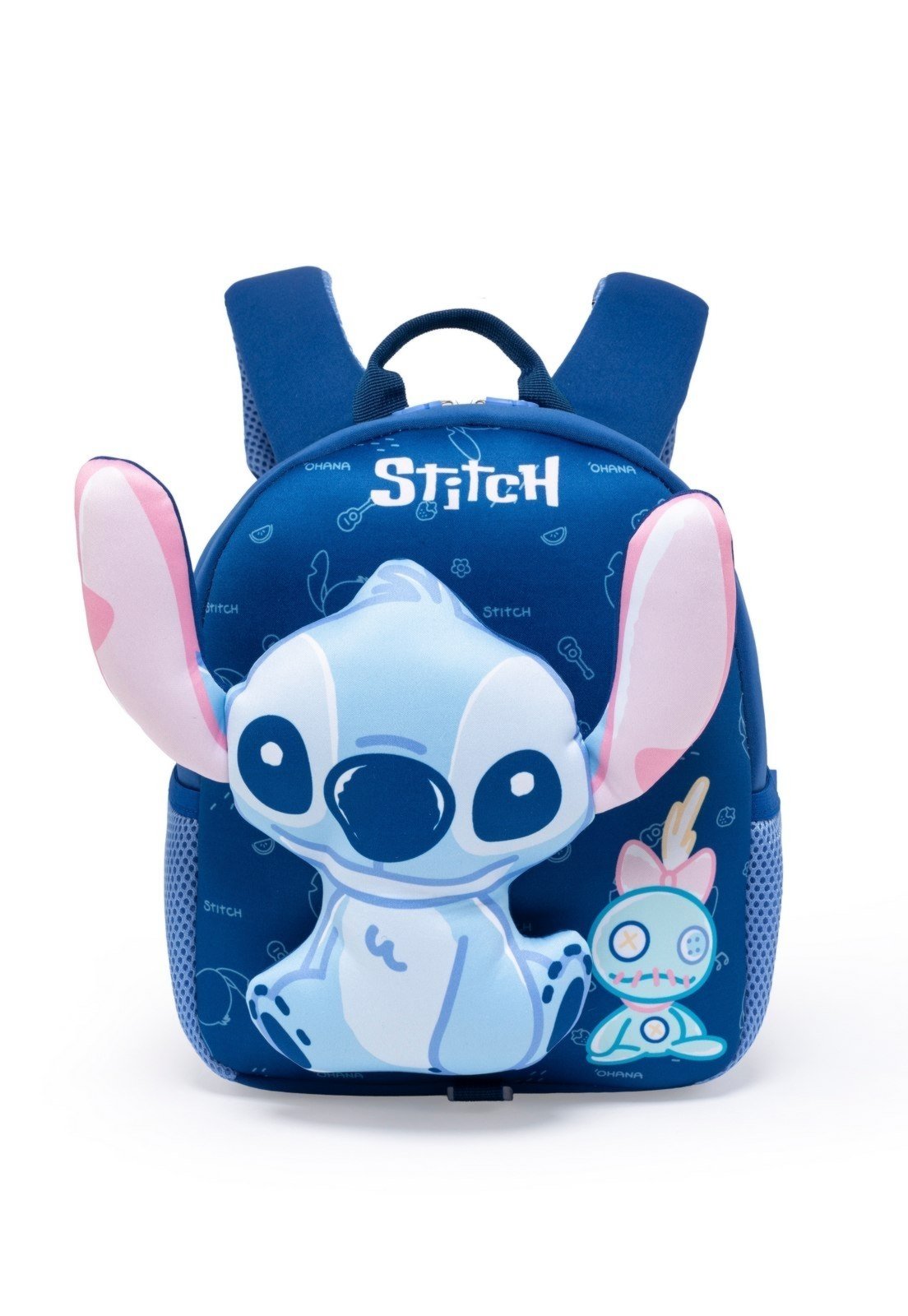 Infantil - Mochila Disney Stitch Escolar Passeio