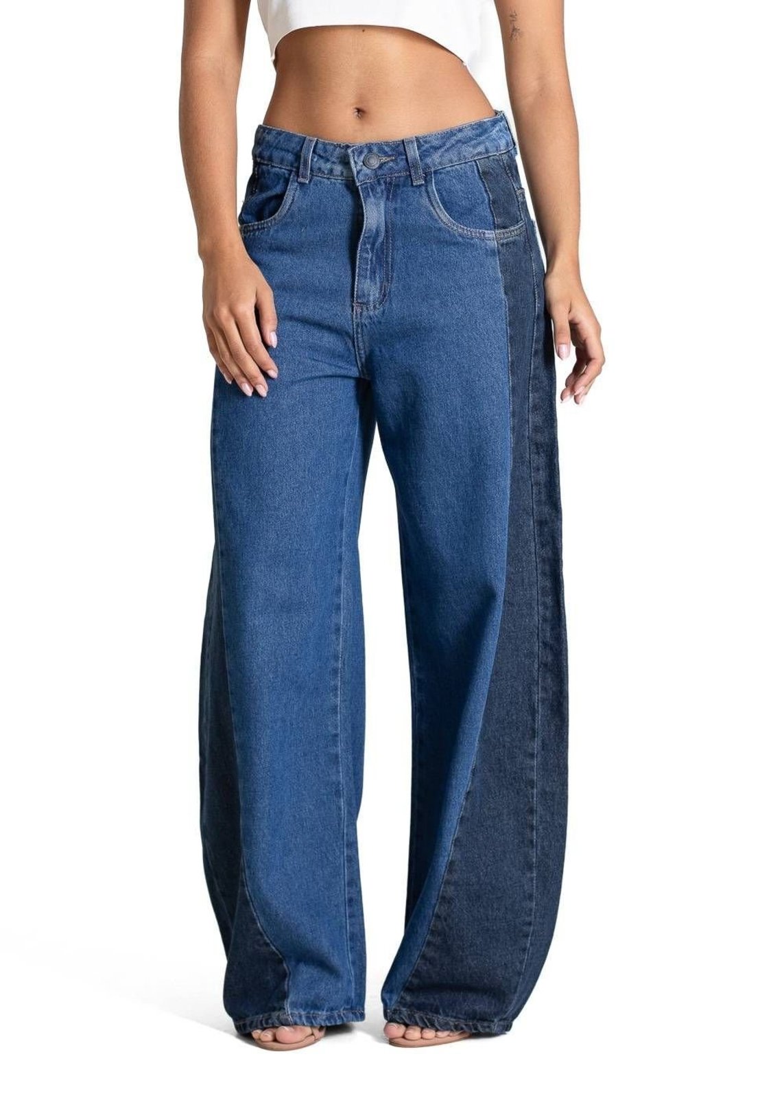 Calça Jeans Sawary Balloon - 283292 - Azul - Sawary
