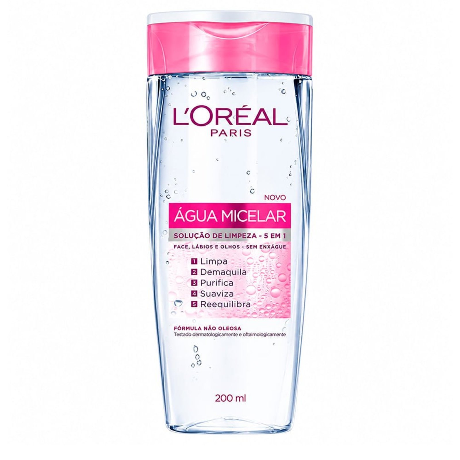 L'Oréal Paris Dermo Expertise Água Micelar 5 em 1 - Água Demaquilante 200ml