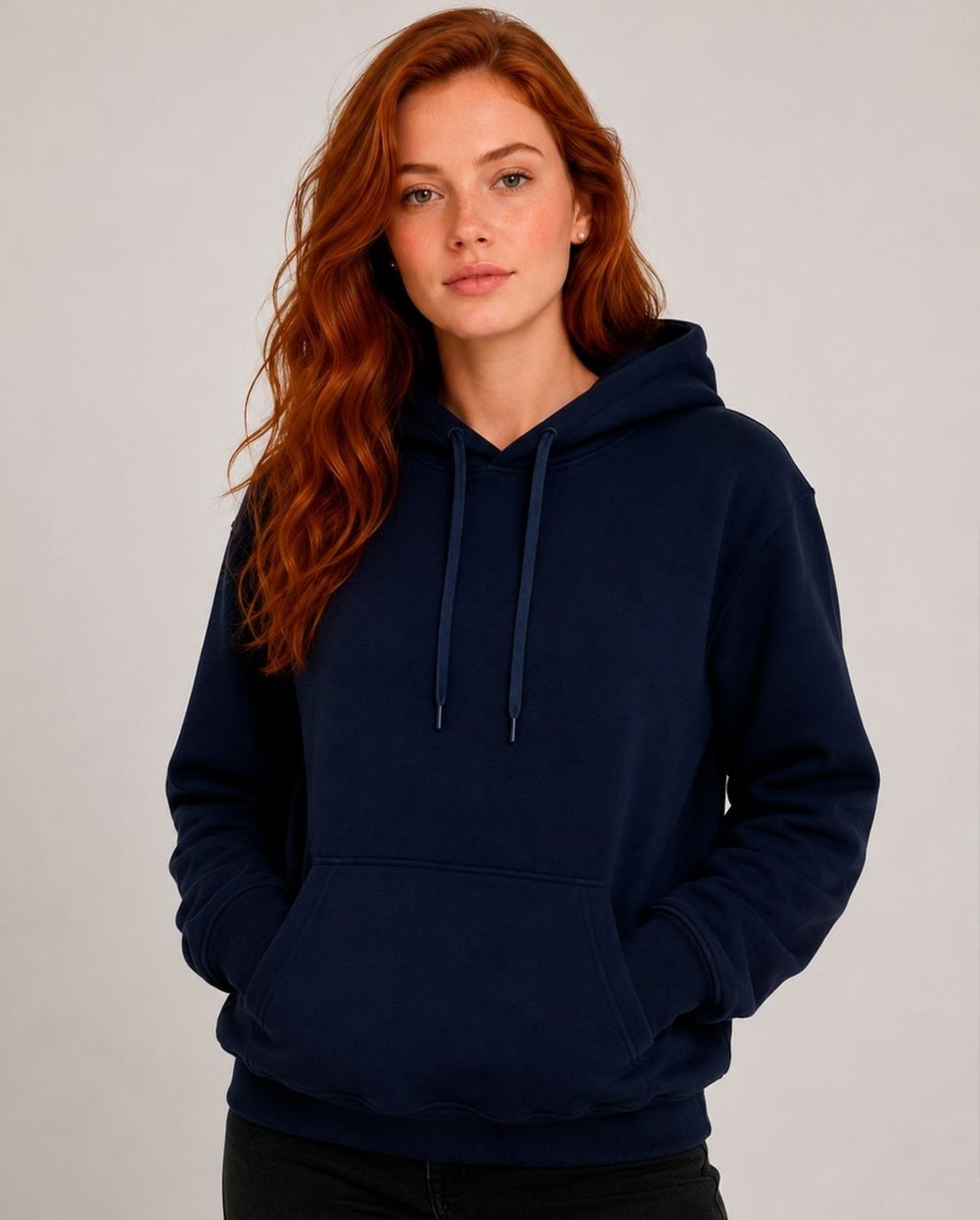 Moletom Canguru Feminino 90654 Marinho 206oz
