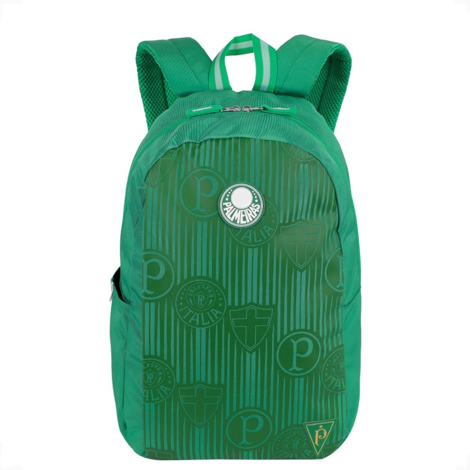 Infantil - Mochila Sestini Palmeiras Escudo Emborrachado 17L Verde