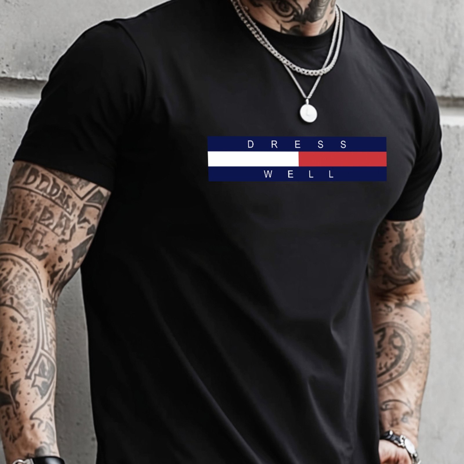 Camisa Masculina Algodão Camiseta Estampada Casual