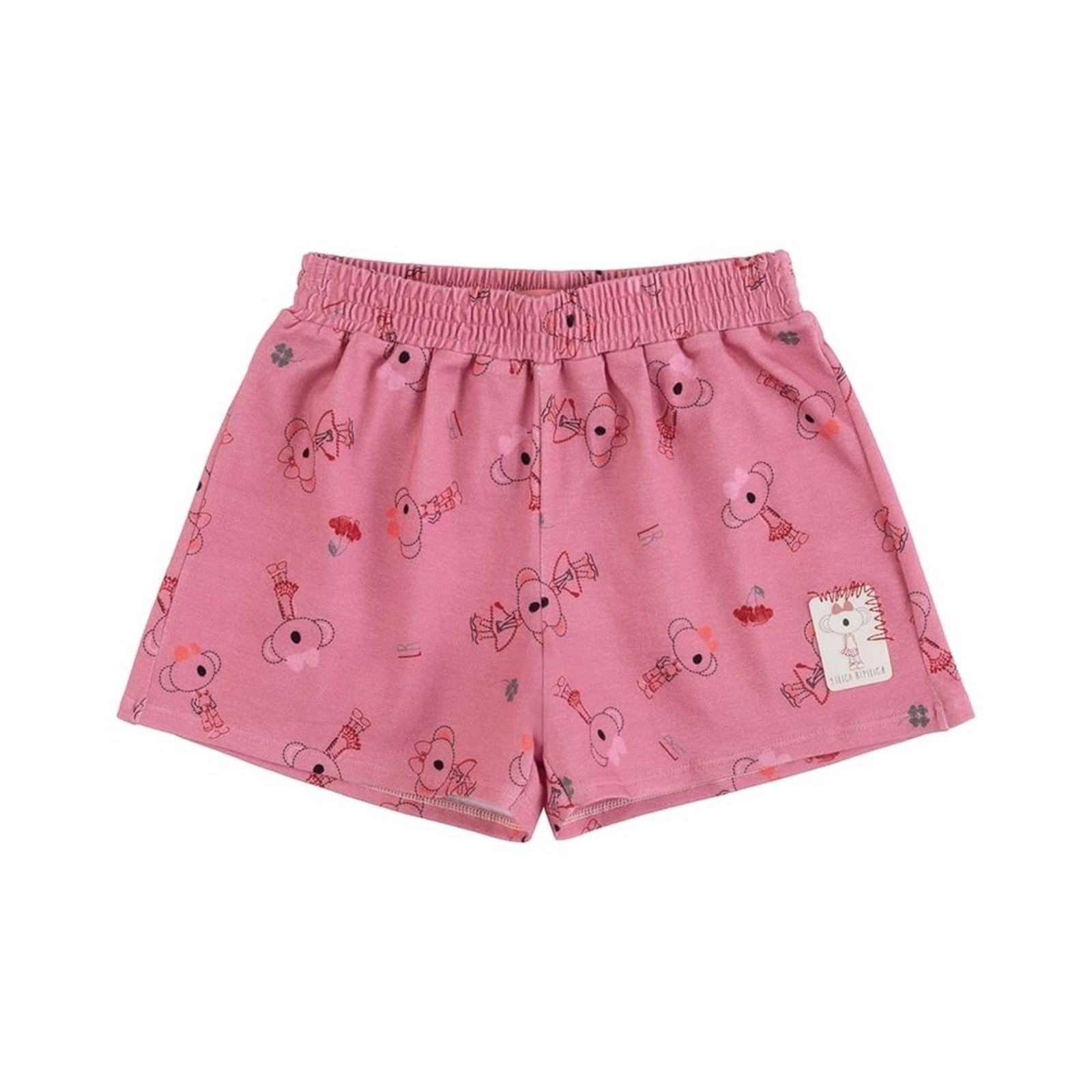 Infantil - Shorts Estampado Menina Lilica Ripilica
